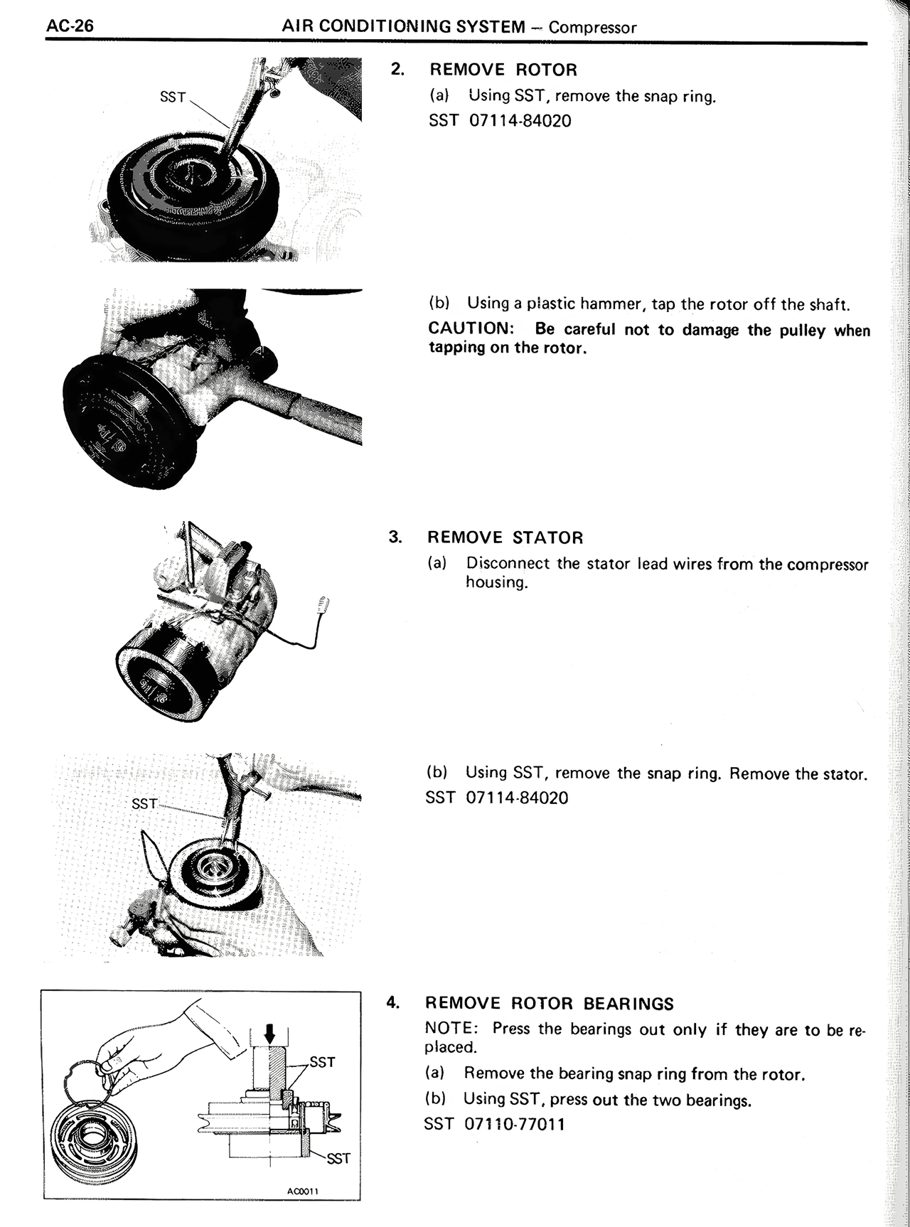 Air Conditioning System — MK2 Supra Air Conditioning System, page 26