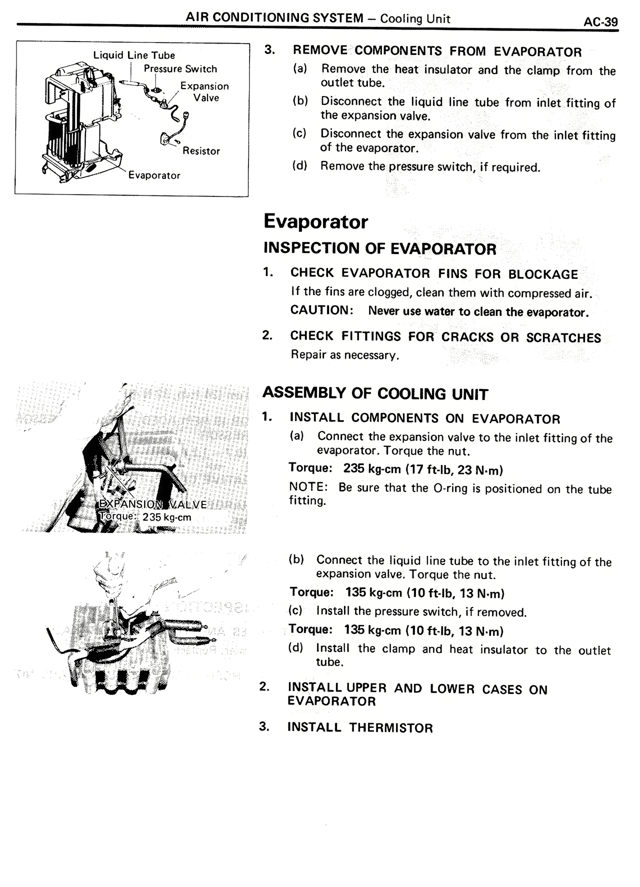 Air Conditioning System — MK2 Supra Air Conditioning System, page 39