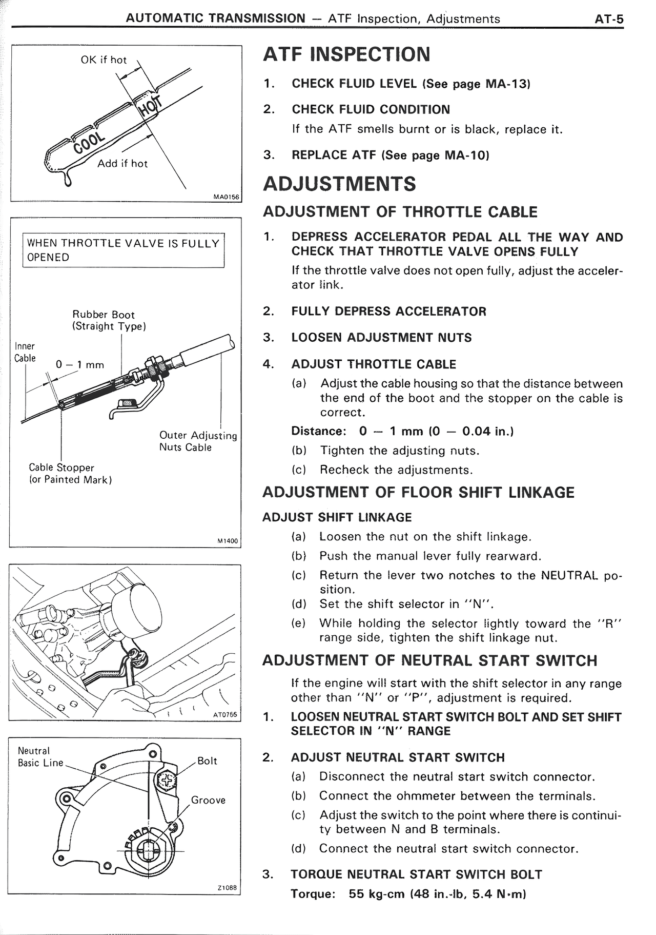 ATF Inspection — MK2 Supra Automatic Transmission, page 5