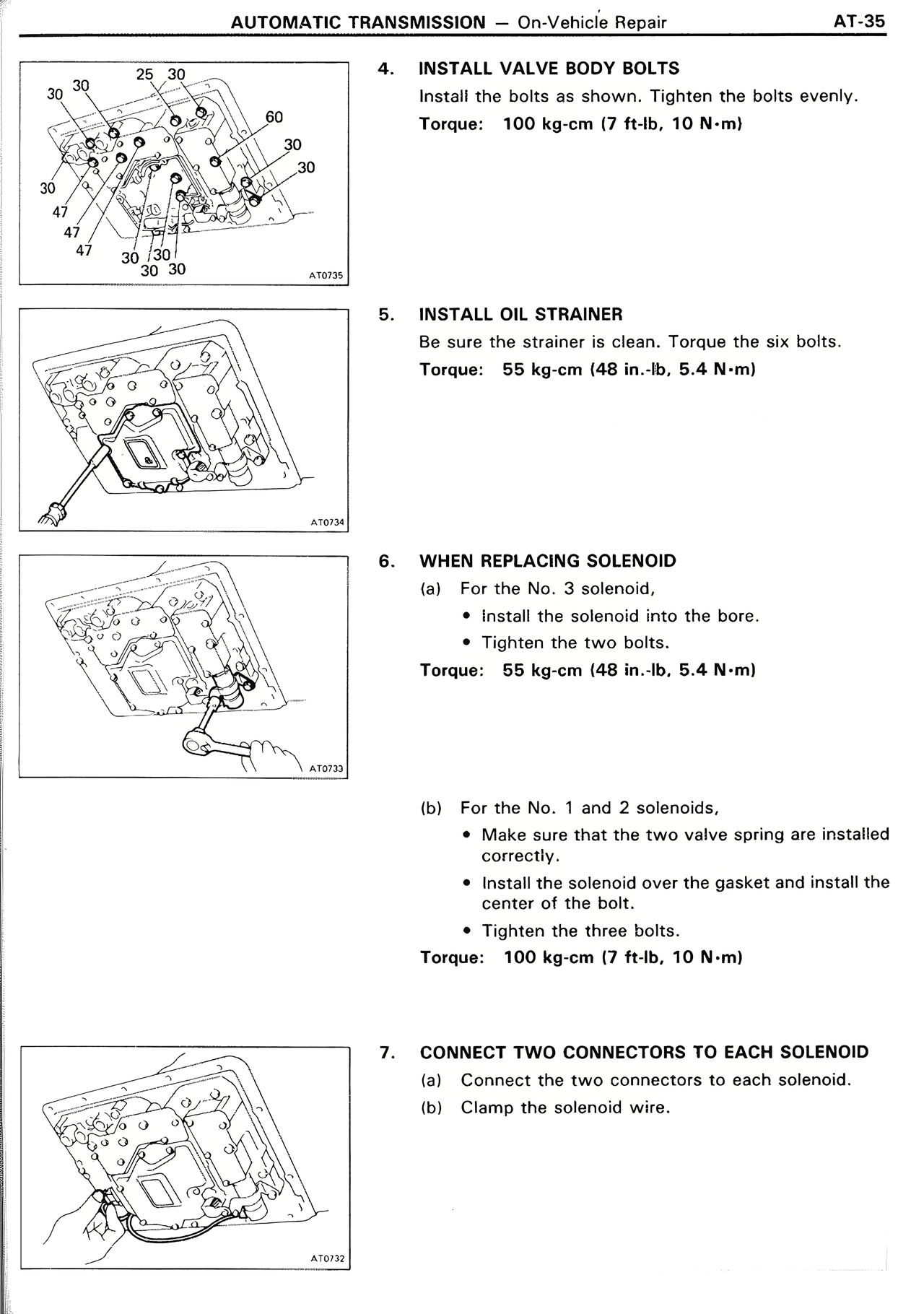 Automatic Transmission — MK2 Supra Automatic Transmission, page 35