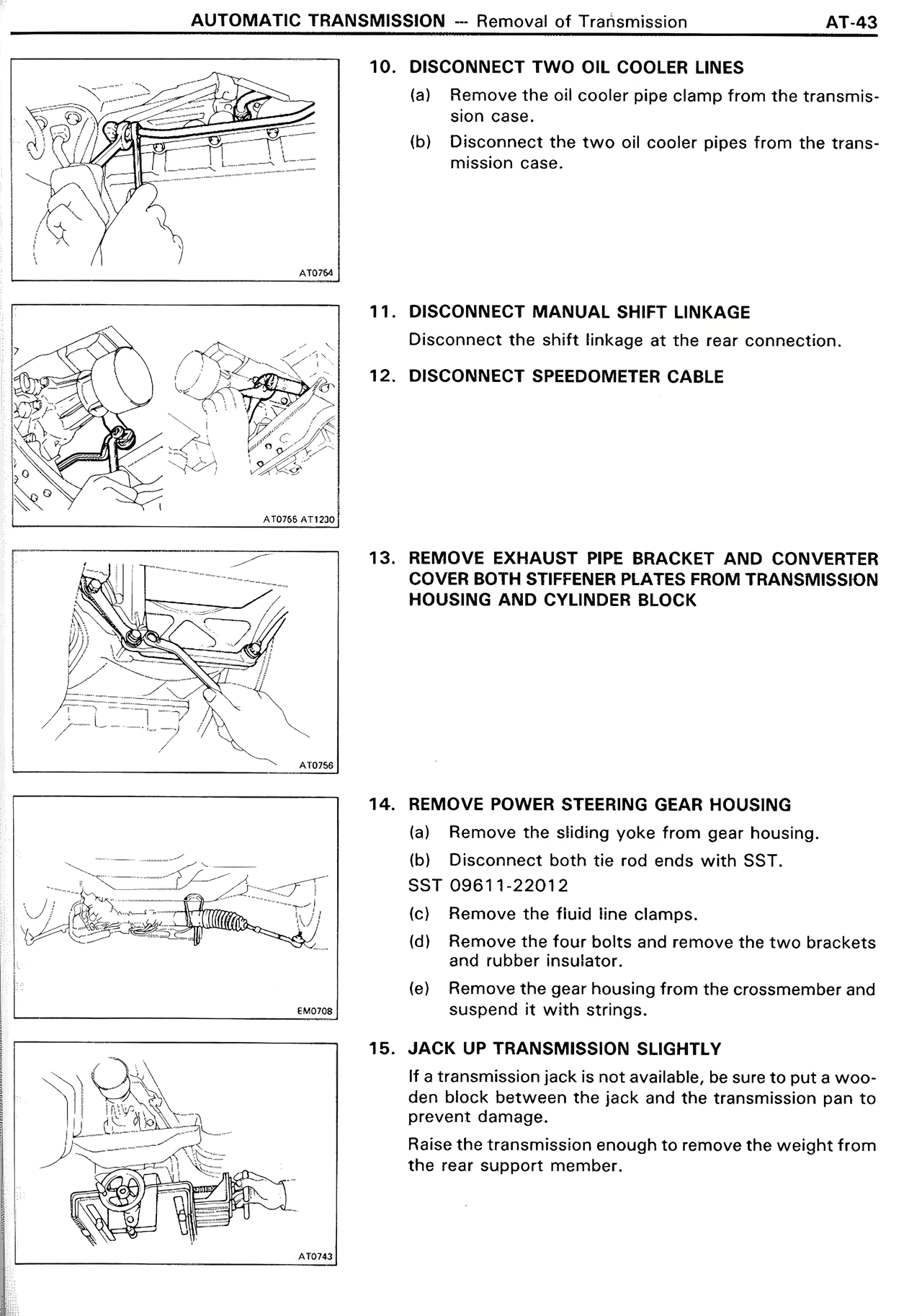 Automatic Transmission — MK2 Supra Automatic Transmission, page 43