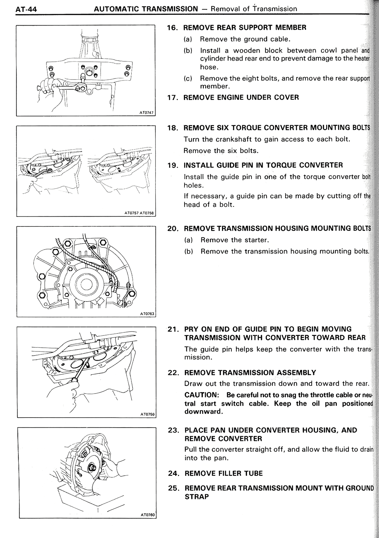 Automatic Transmission — MK2 Supra Automatic Transmission, page 44