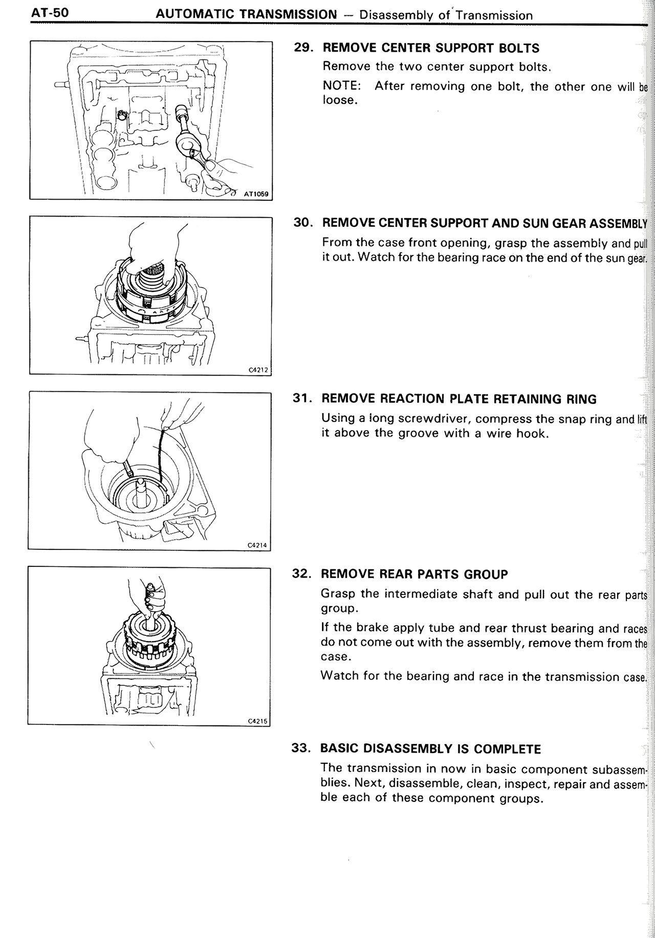 Automatic Transmission — MK2 Supra Automatic Transmission, page 50