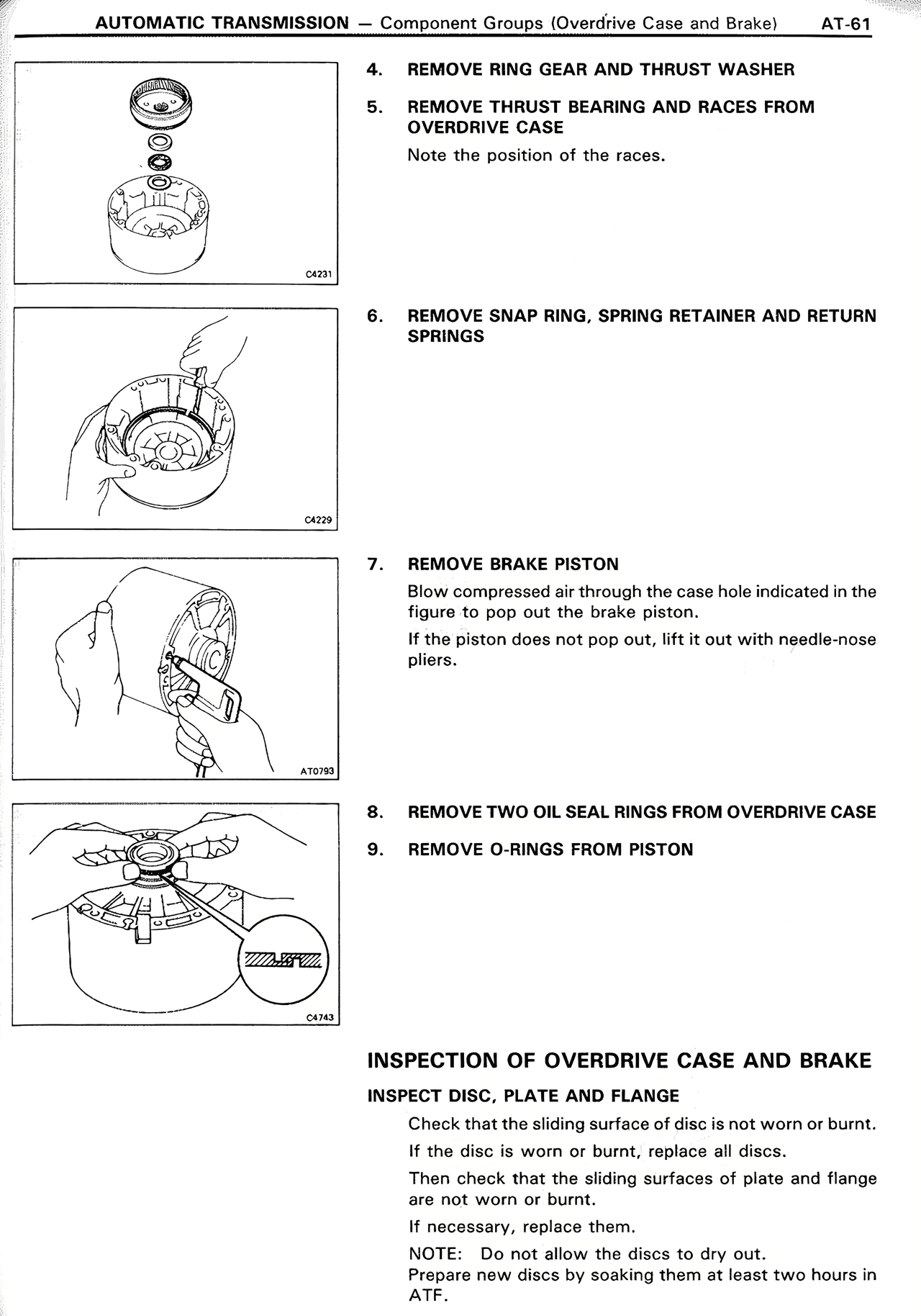 Automatic Transmission — MK2 Supra Automatic Transmission, page 61