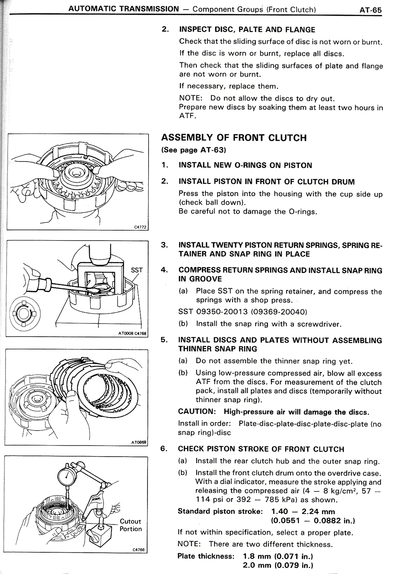 Automatic Transmission — MK2 Supra Automatic Transmission, page 65