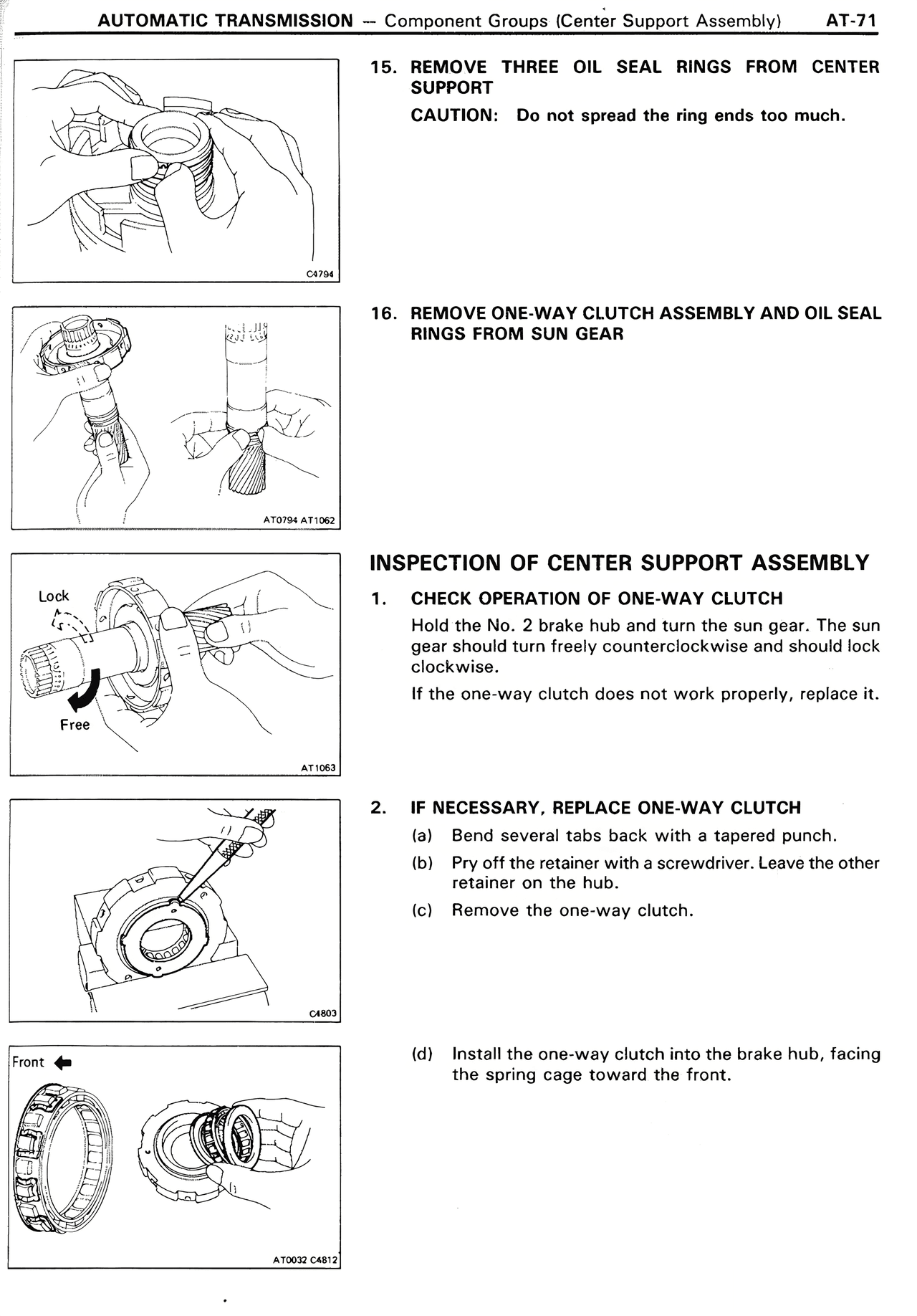 Automatic Transmission — MK2 Supra Automatic Transmission, page 71