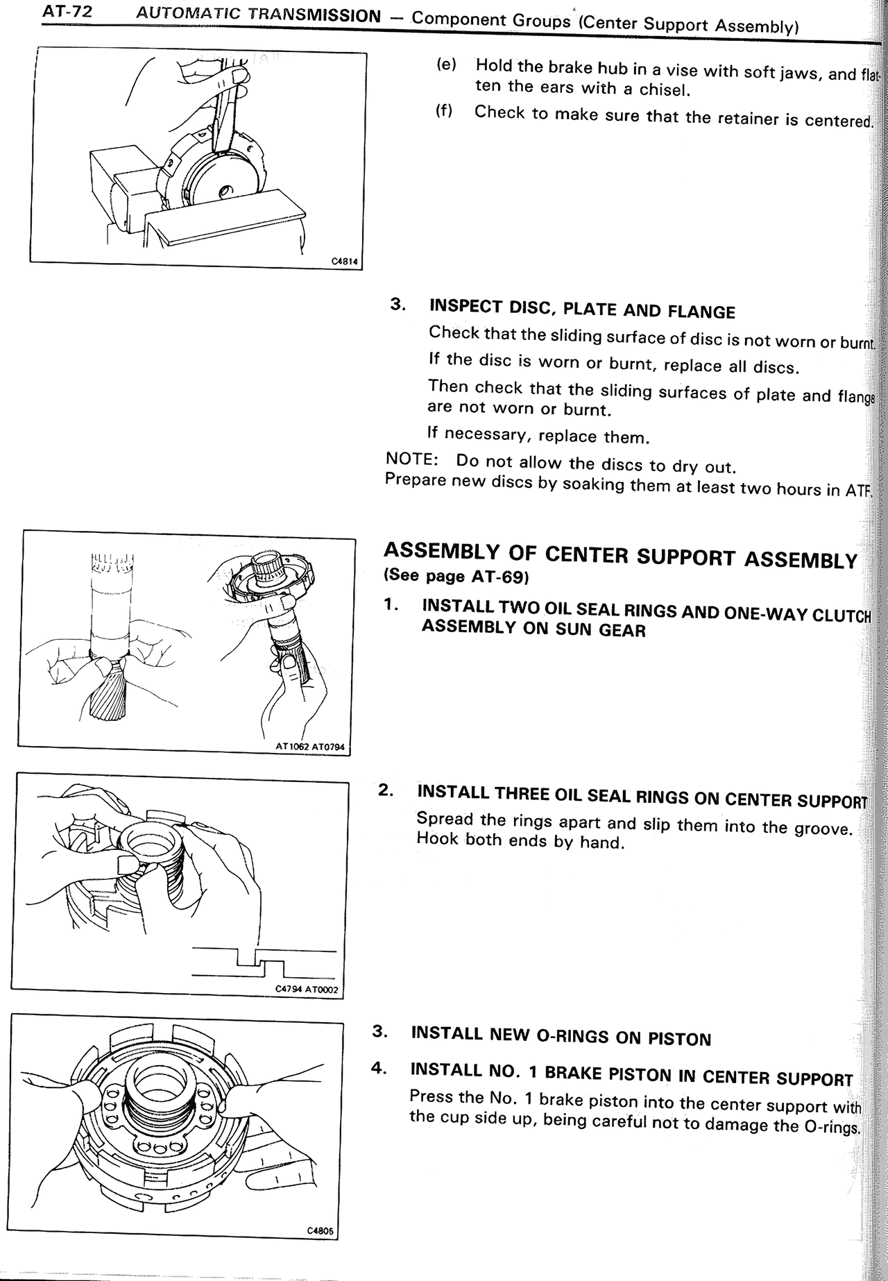 Automatic Transmission — MK2 Supra Automatic Transmission, page 72