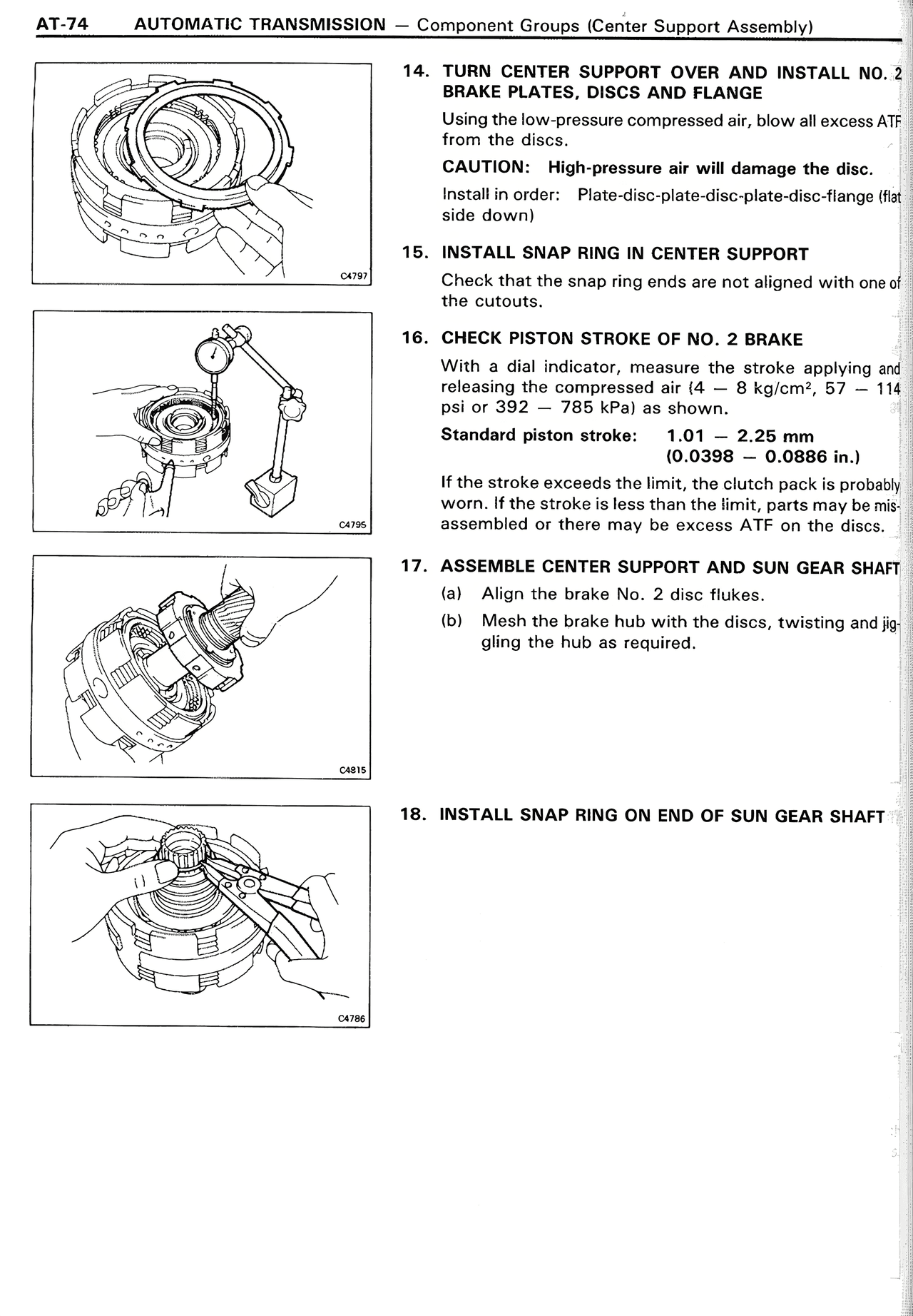 Automatic Transmission — MK2 Supra Automatic Transmission, page 74