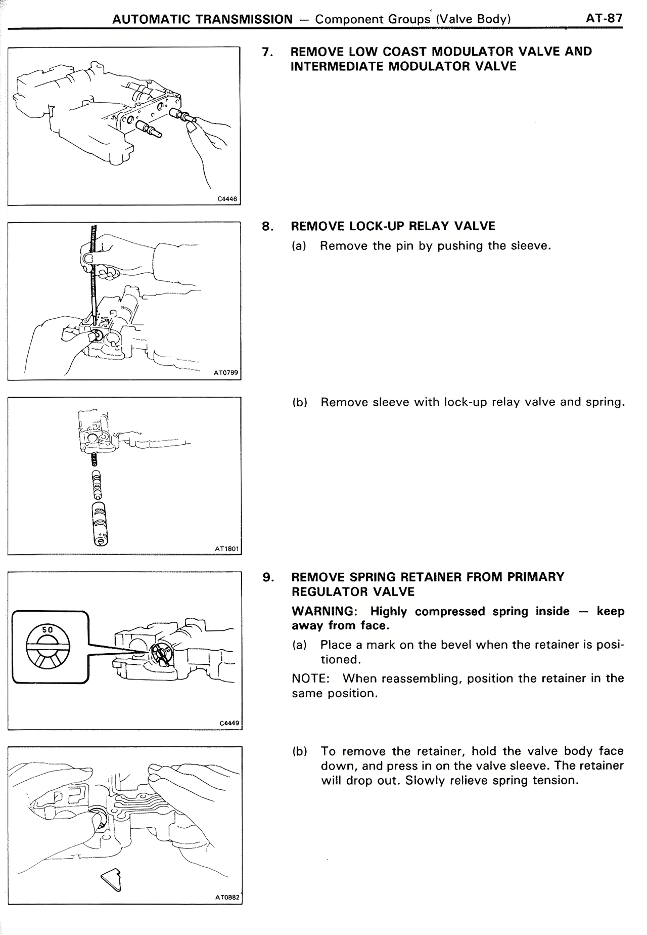 Automatic Transmission — MK2 Supra Automatic Transmission, page 87