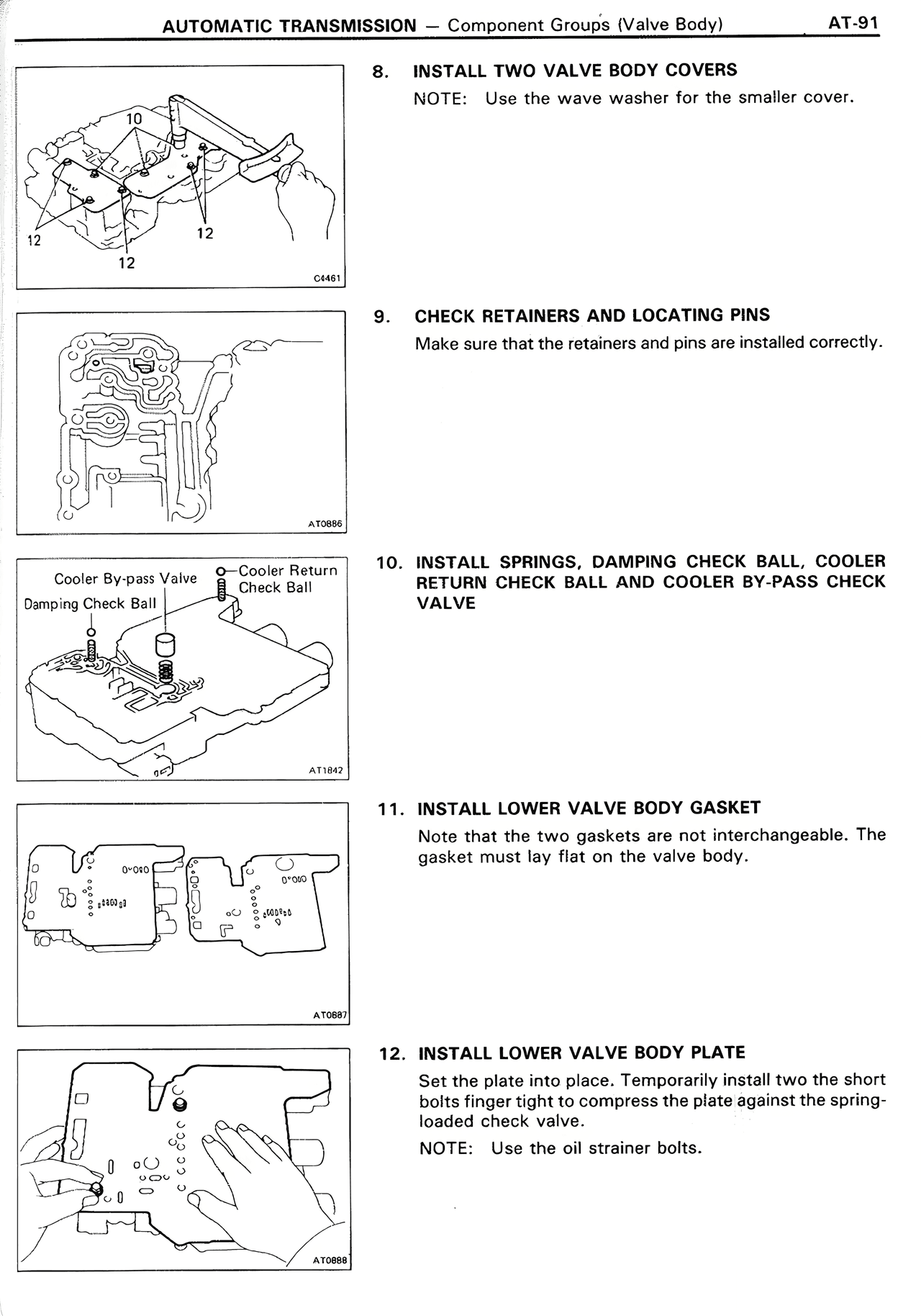 Automatic Transmission — MK2 Supra Automatic Transmission, page 91