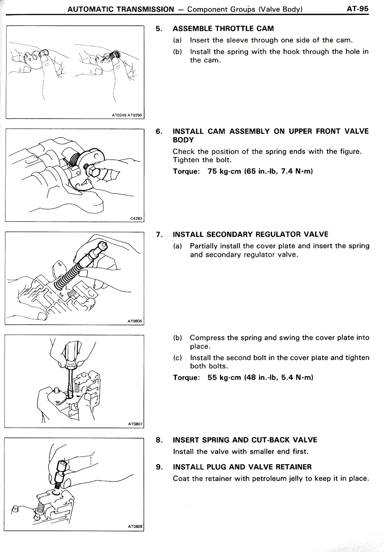 Automatic Transmission — MK2 Supra Automatic Transmission, page 95