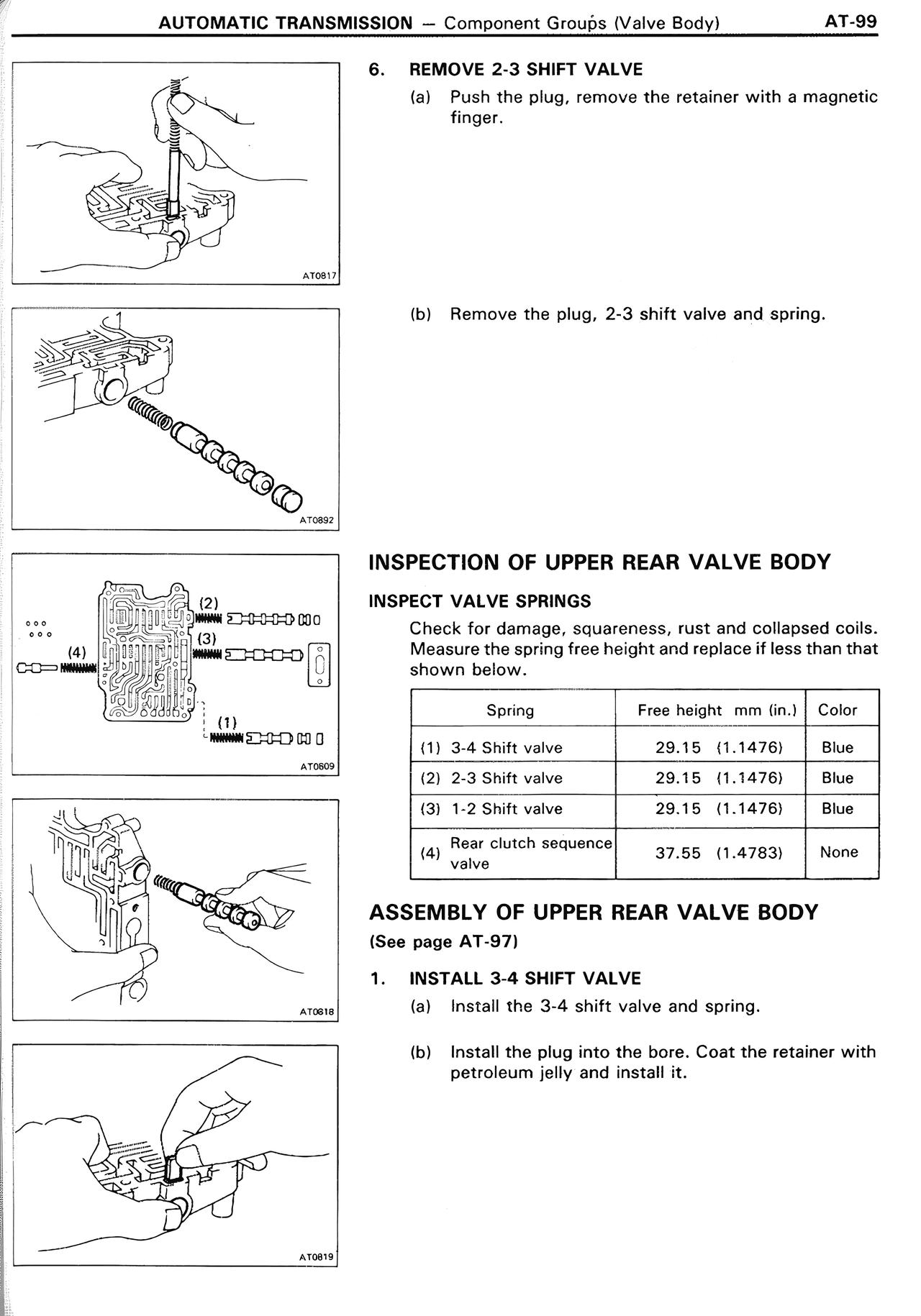 Automatic Transmission — MK2 Supra Automatic Transmission, page 99