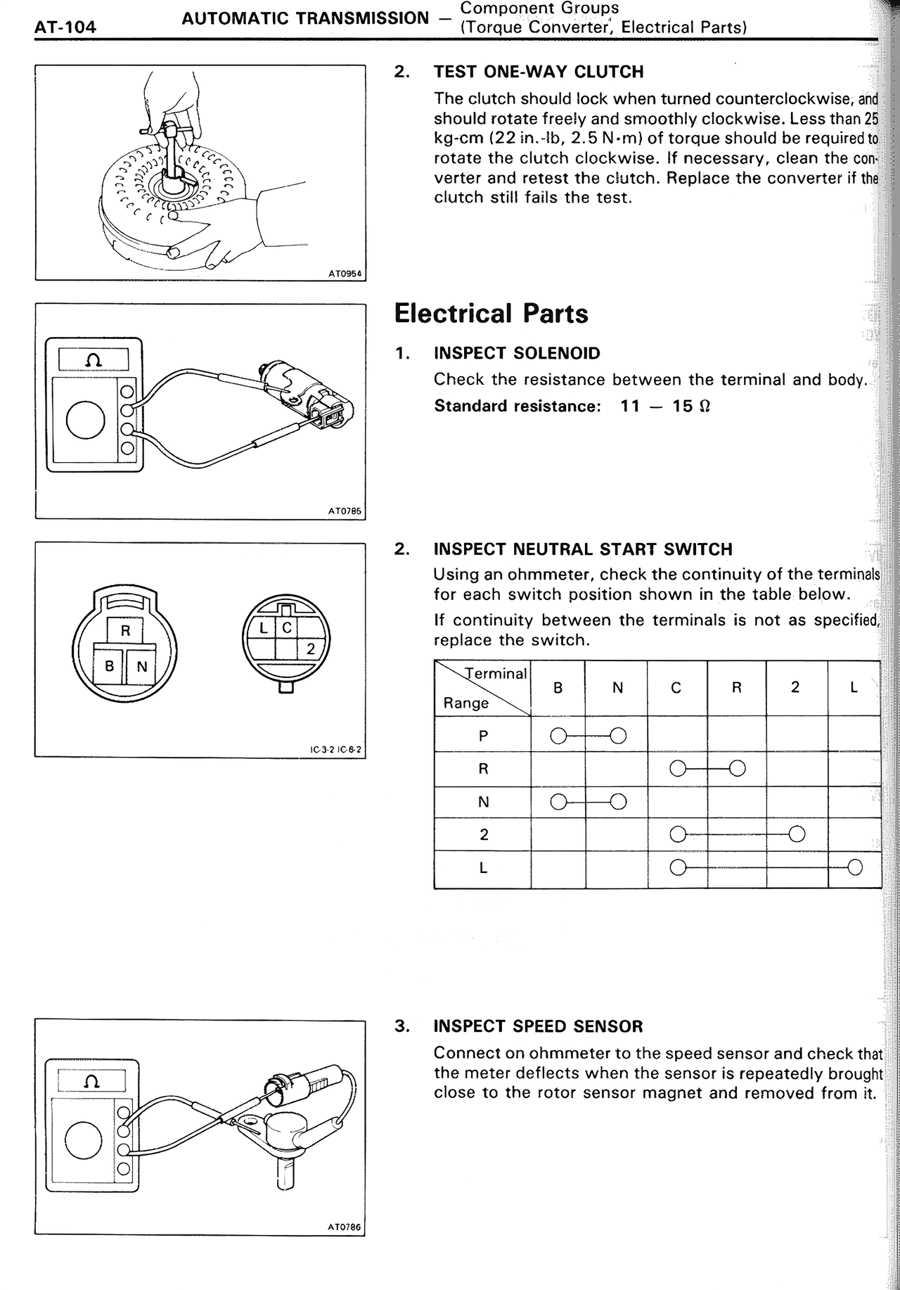 Automatic Transmission — MK2 Supra Automatic Transmission, page 104