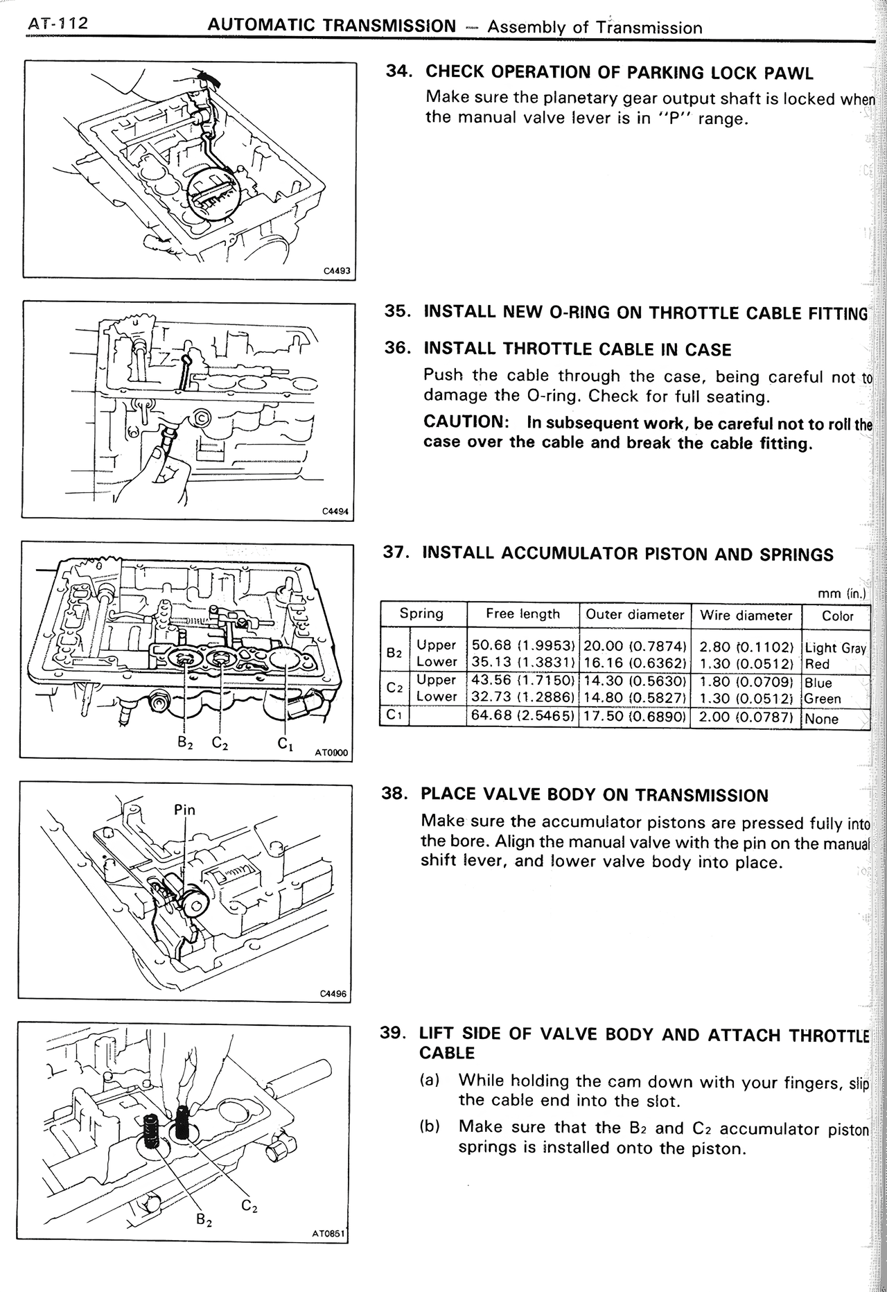 Automatic Transmission — MK2 Supra Automatic Transmission, page 112