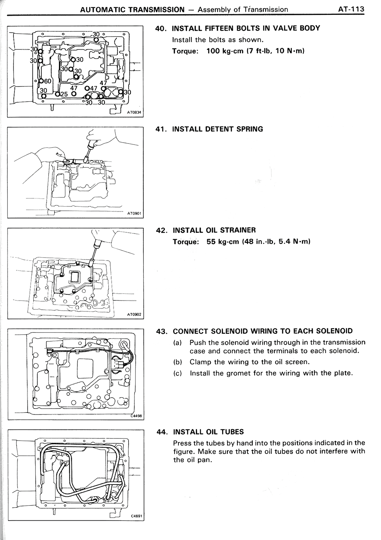 Automatic Transmission — MK2 Supra Automatic Transmission, page 113