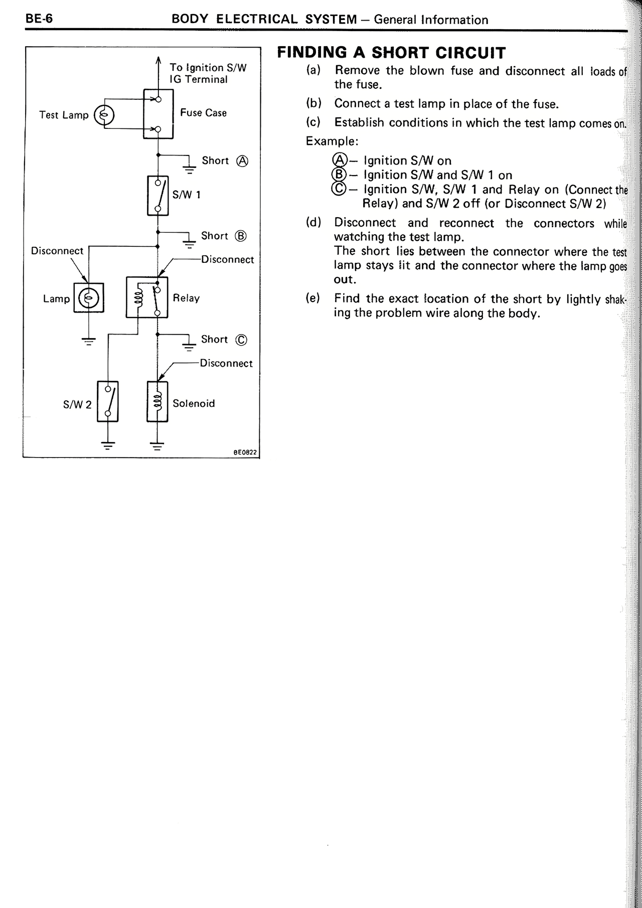 Finding a Short Circuit — MK2 Supra Body Electrical System, page 6