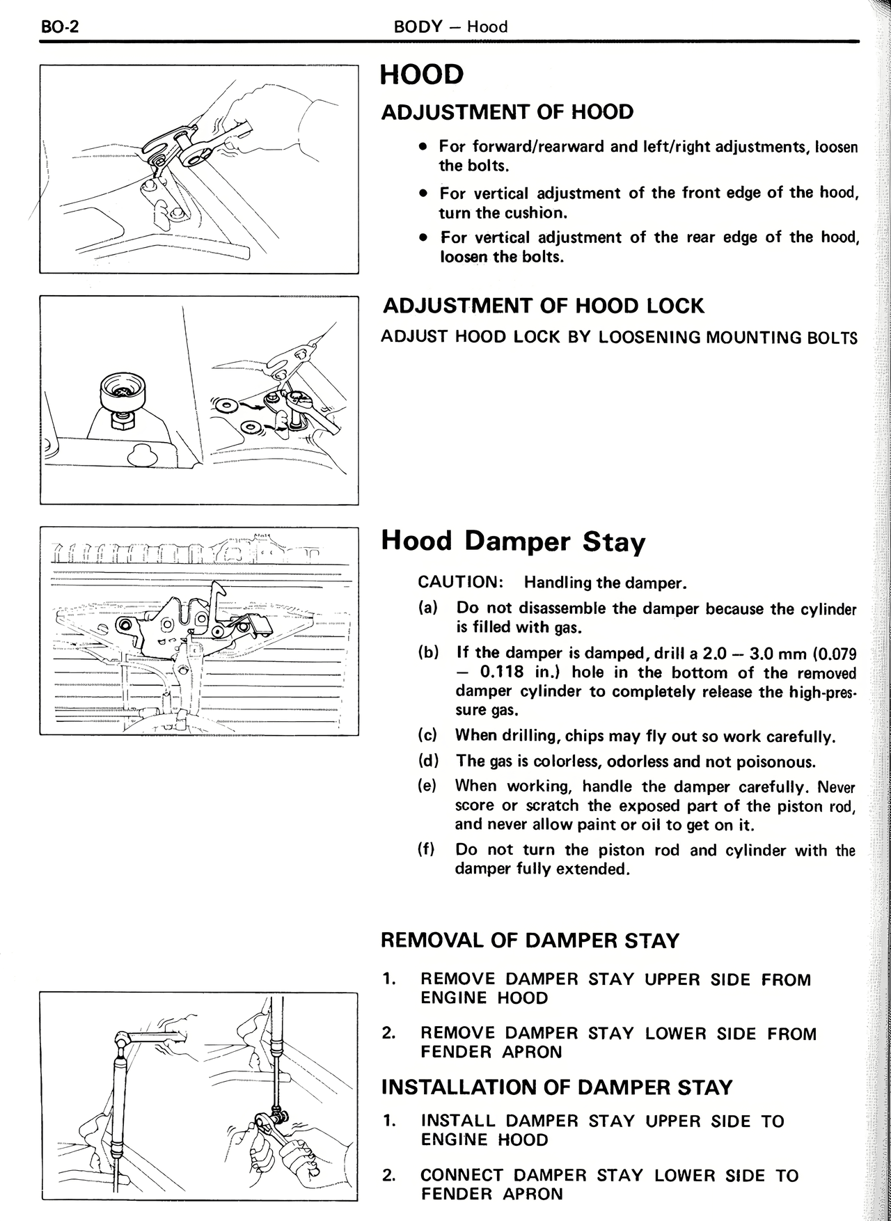 Hood — MK2 Supra Body, page 2
