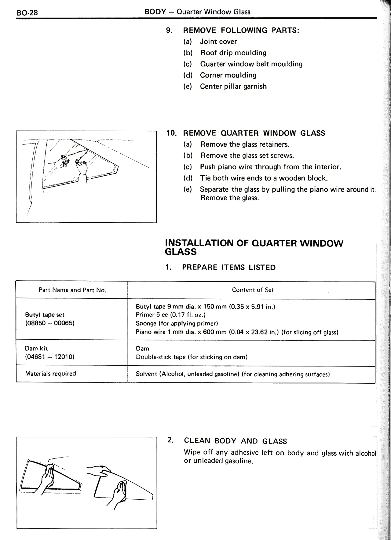 Body — MK2 Supra Body, page 28