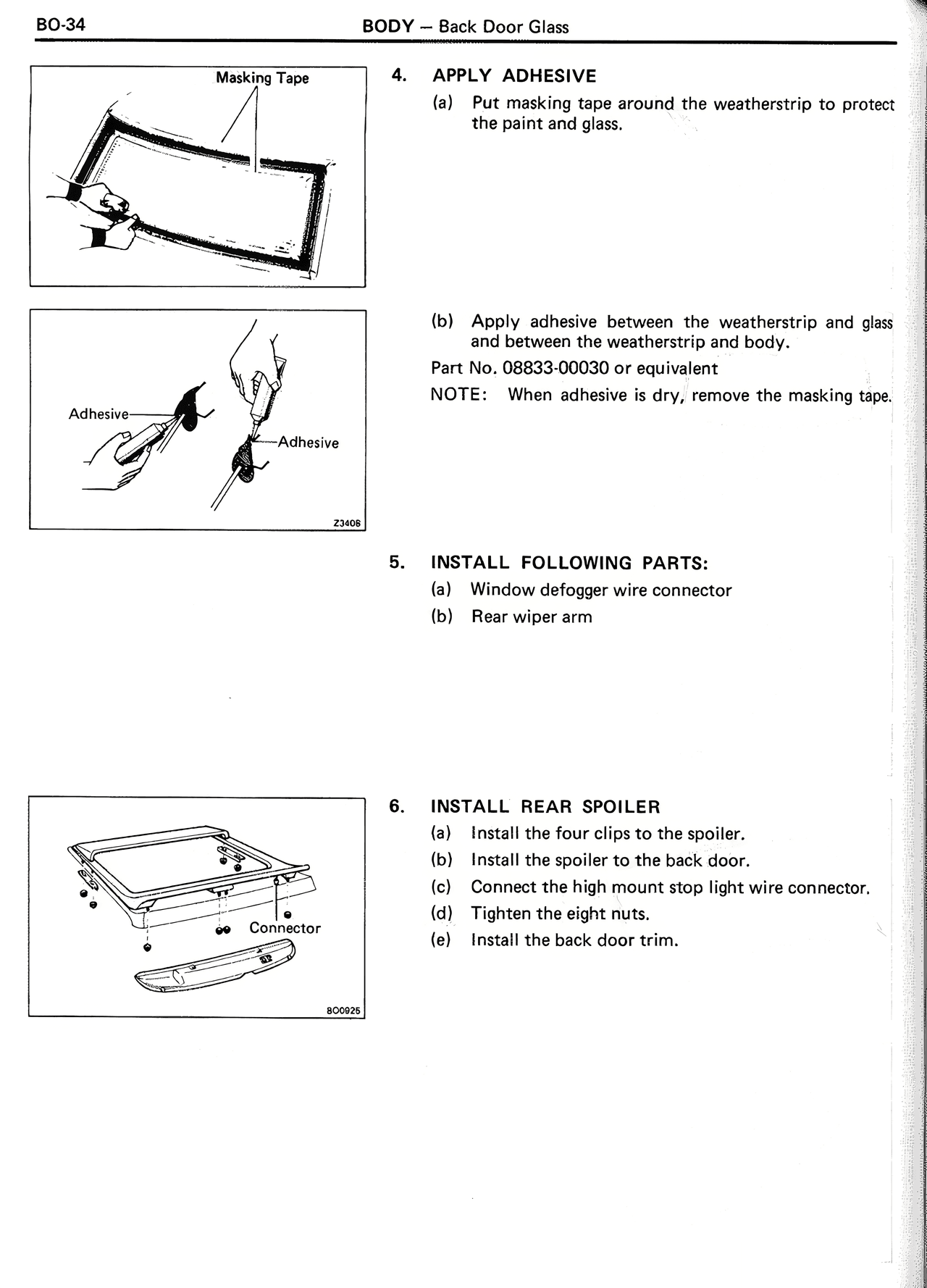 Body — MK2 Supra Body, page 34