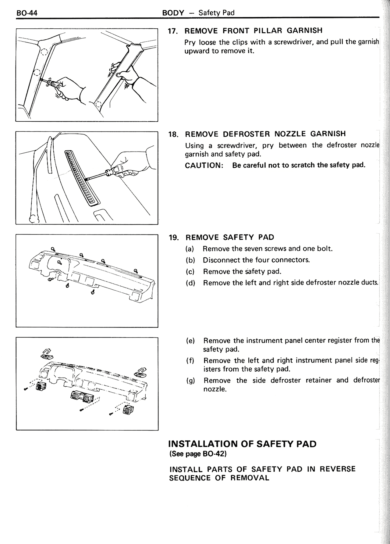Body — MK2 Supra Body, page 44