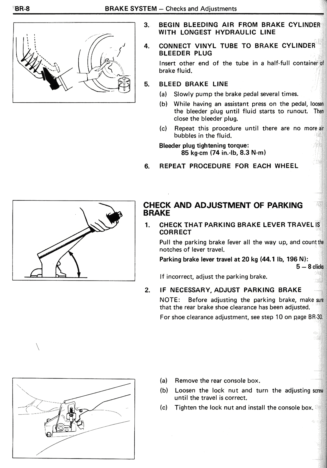 Brake System — MK2 Supra Brake System, page 8