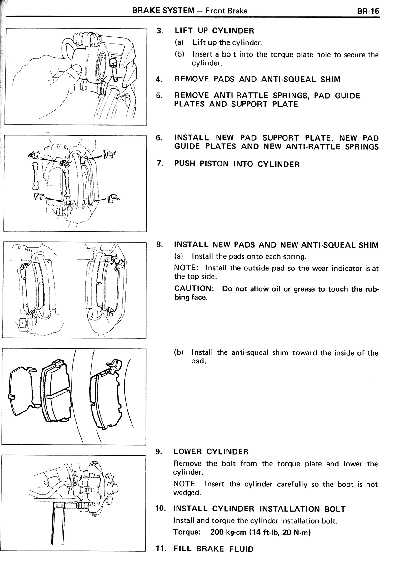 Brake System — MK2 Supra Brake System, page 15