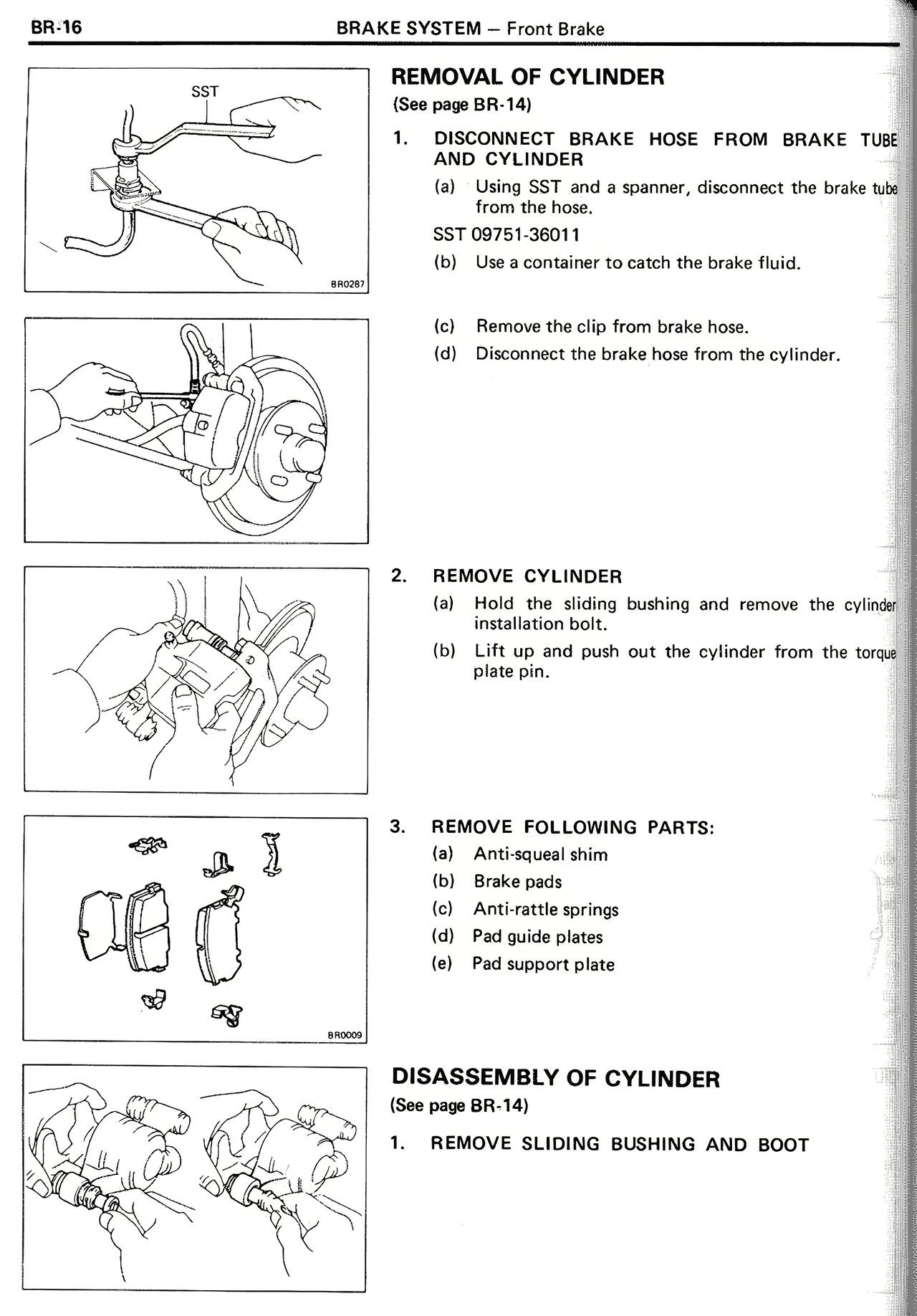 Brake System — MK2 Supra Brake System, page 16