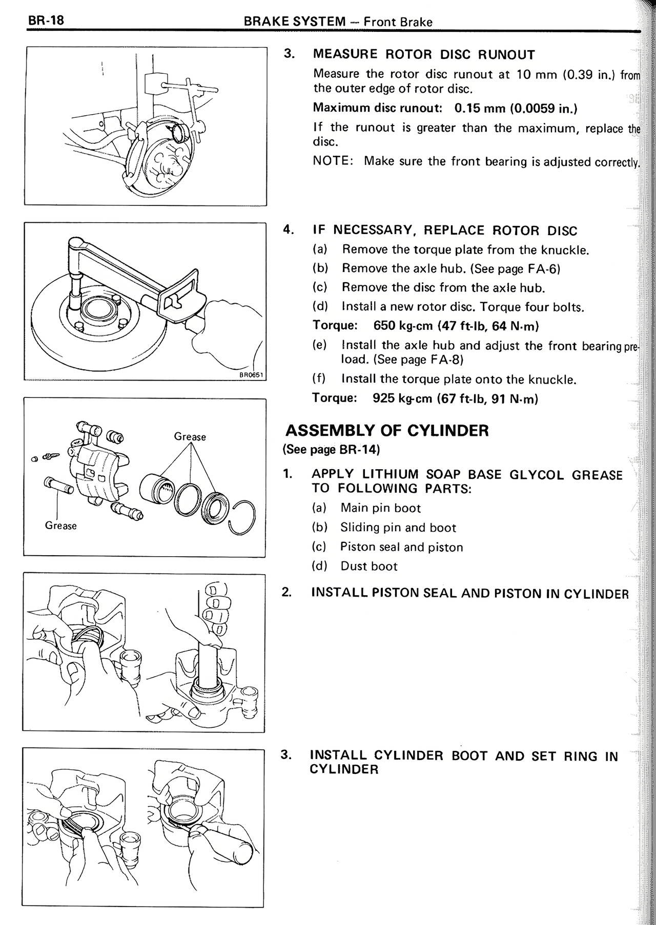 Brake System — MK2 Supra Brake System, page 18