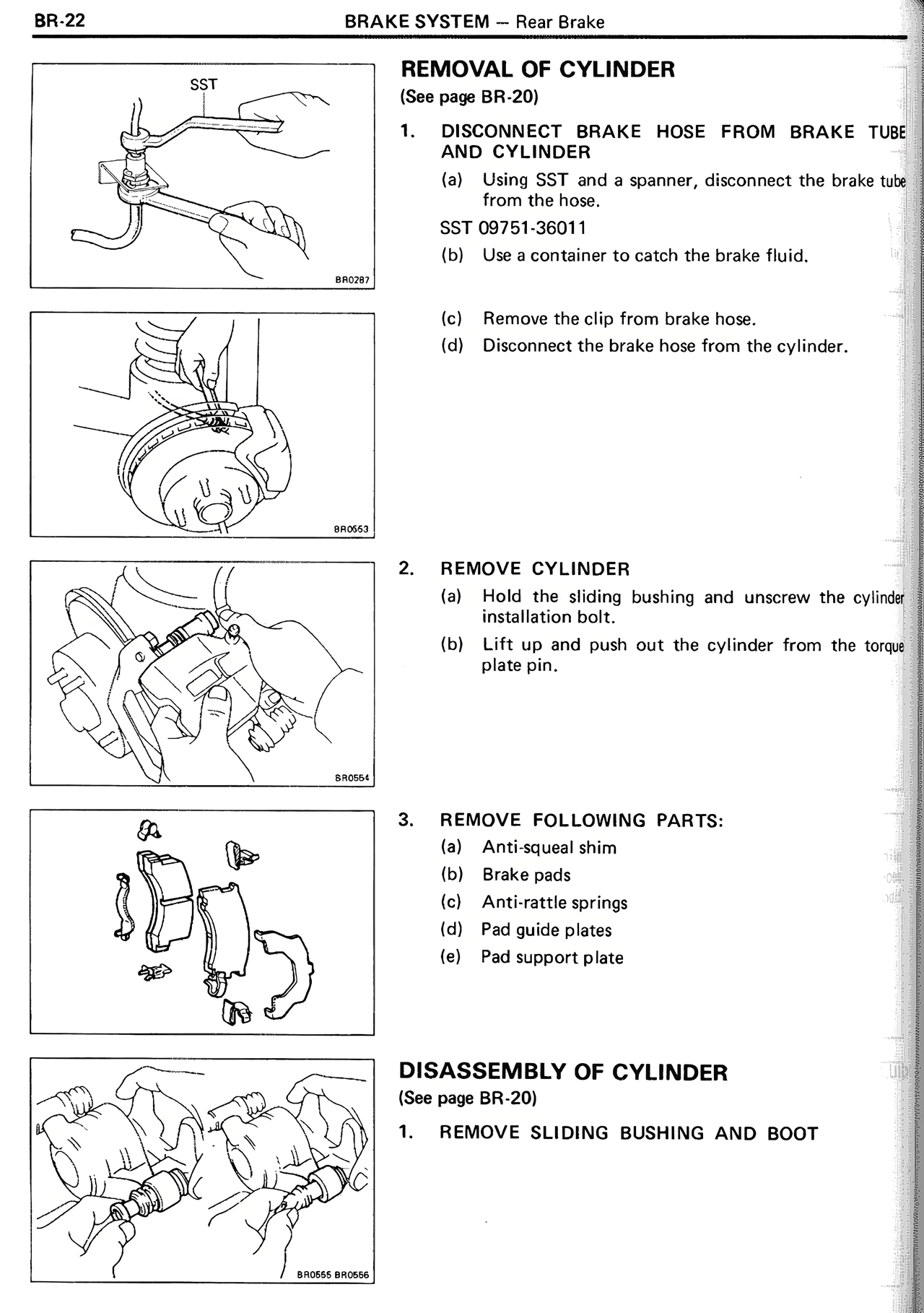 Brake System — MK2 Supra Brake System, page 22