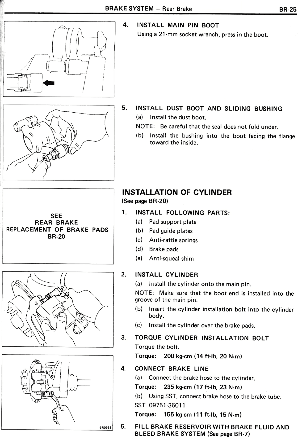 Brake System — MK2 Supra Brake System, page 25