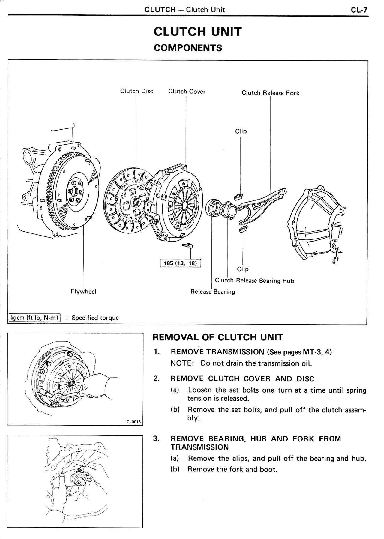 Clutch Unit Components — MK2 Supra Clutch, page 7