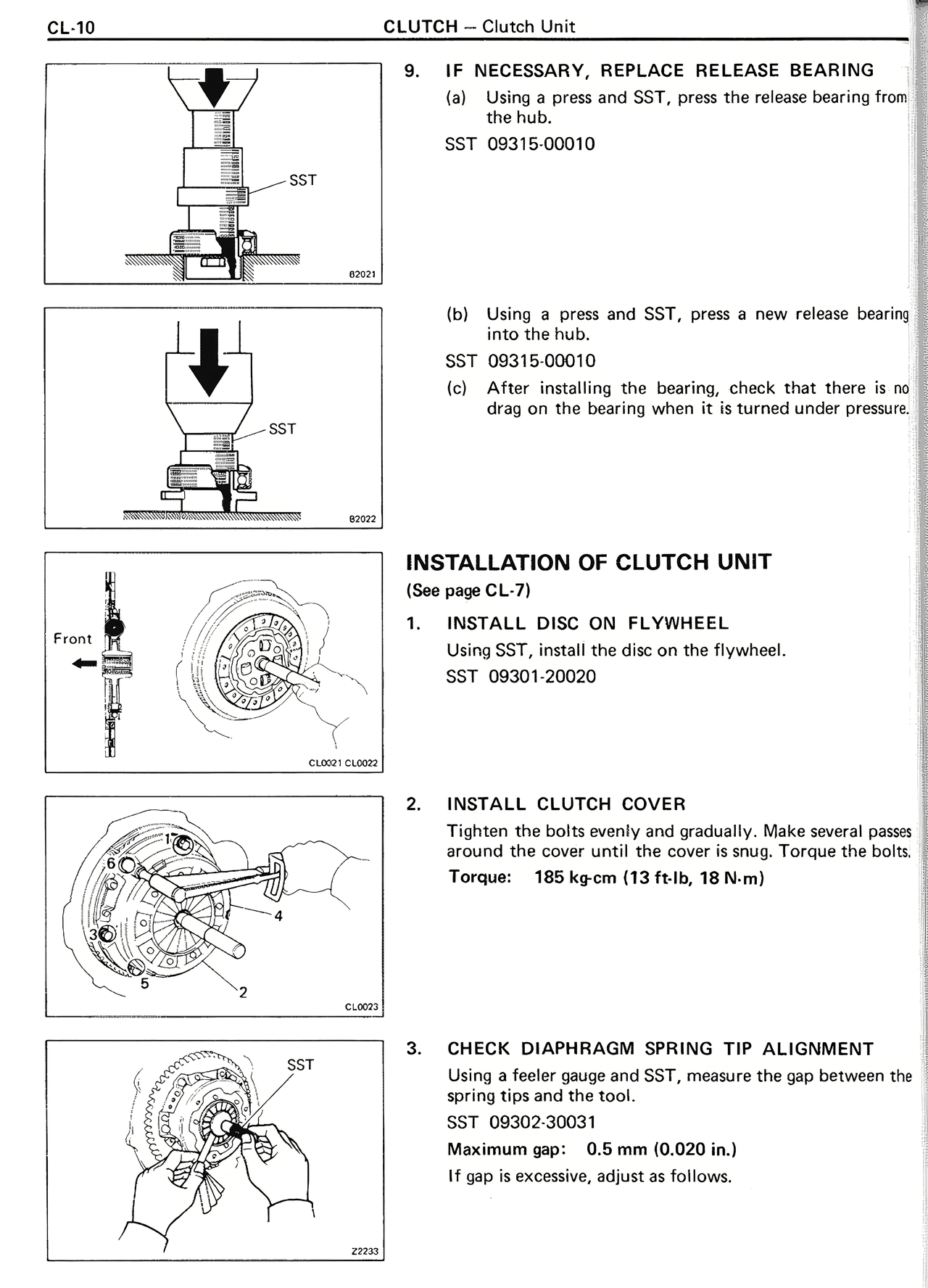Clutch — MK2 Supra Clutch, page 10