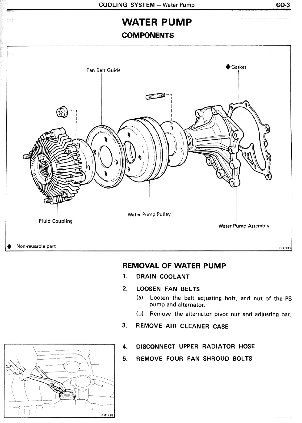 Water Pump — MK2 Supra Cooling System, page 3