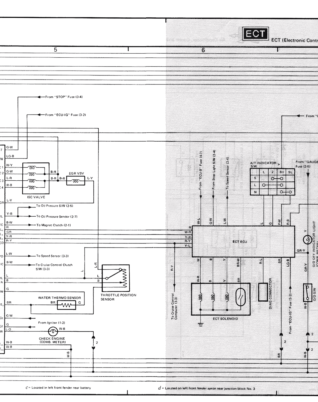 Electrical Wiring Diagrams — MK2 Supra Electrical Wiring Diagrams, page 5