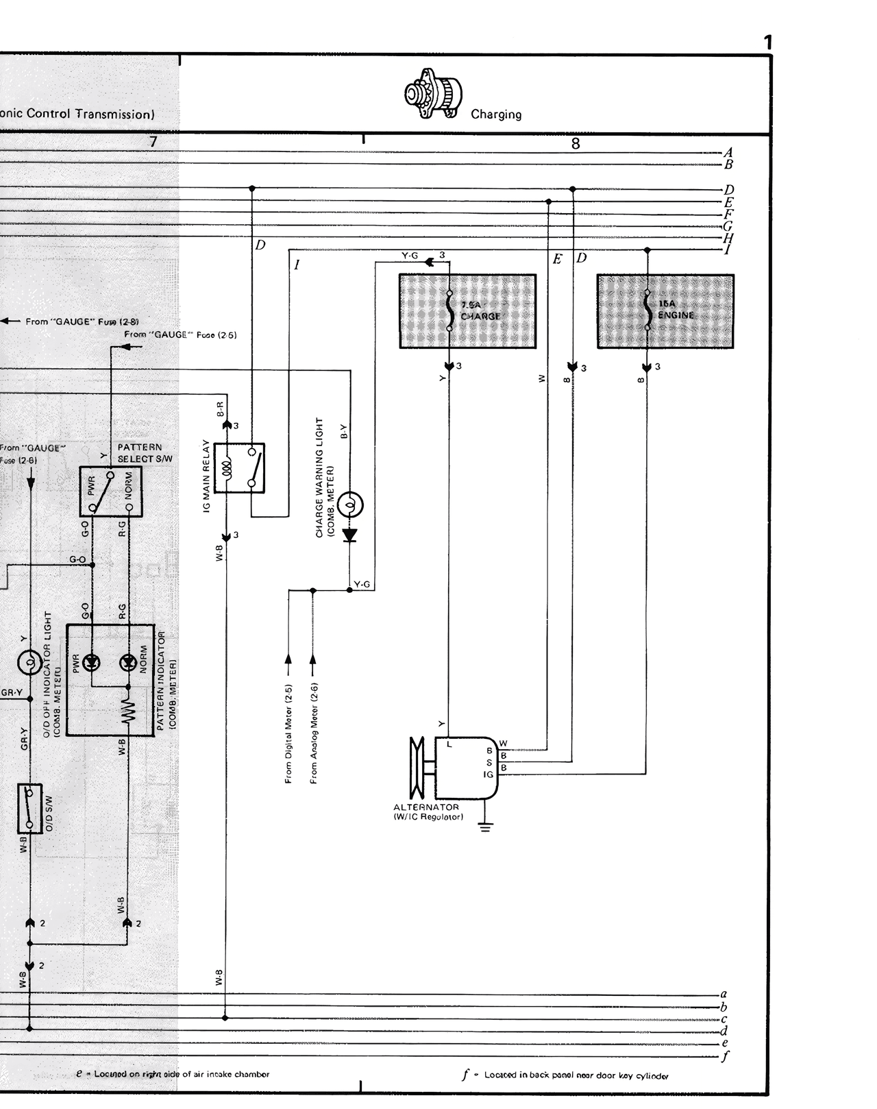 Electrical Wiring Diagrams — MK2 Supra Electrical Wiring Diagrams, page 6