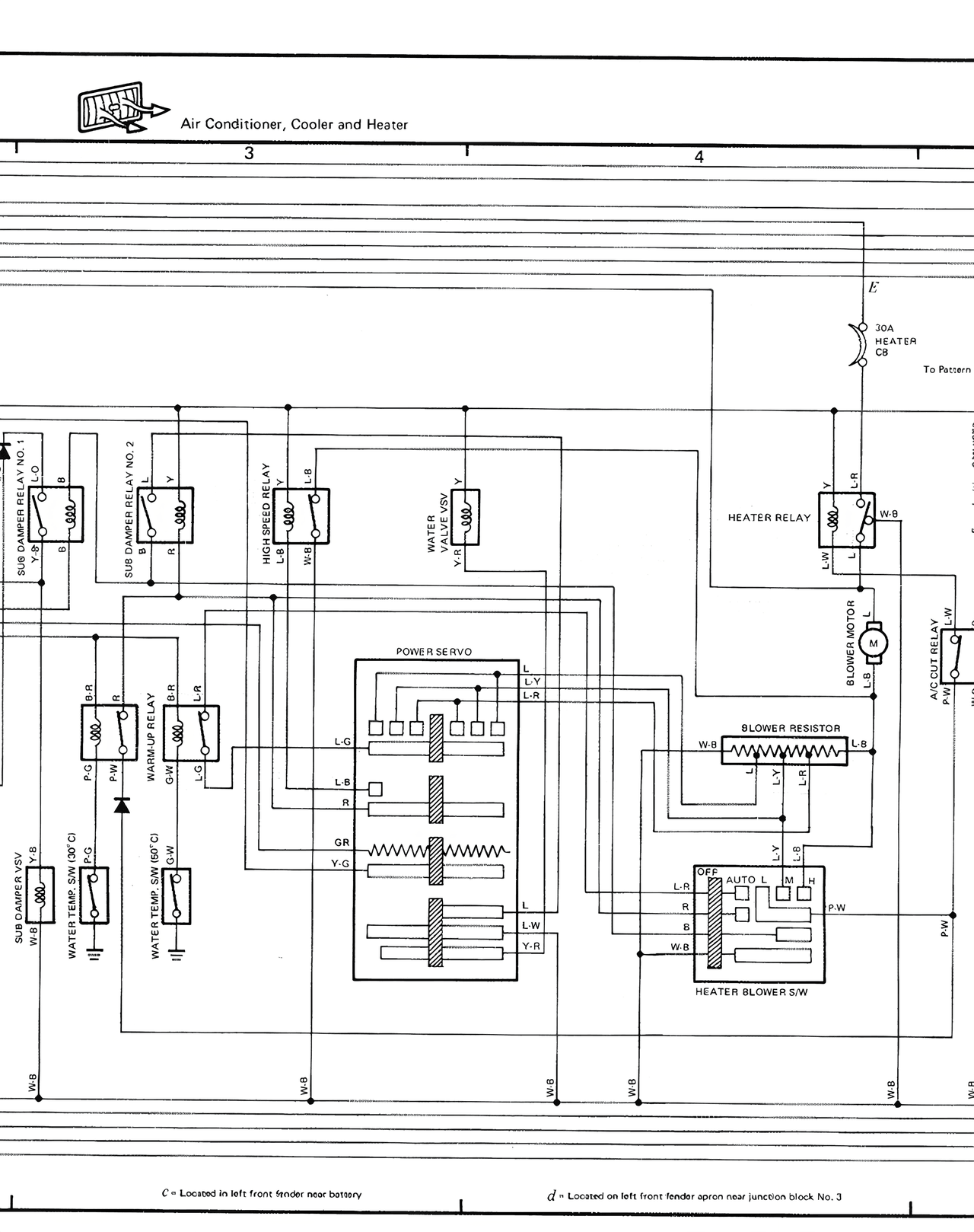 Electrical Wiring Diagrams — MK2 Supra Electrical Wiring Diagrams, page 8