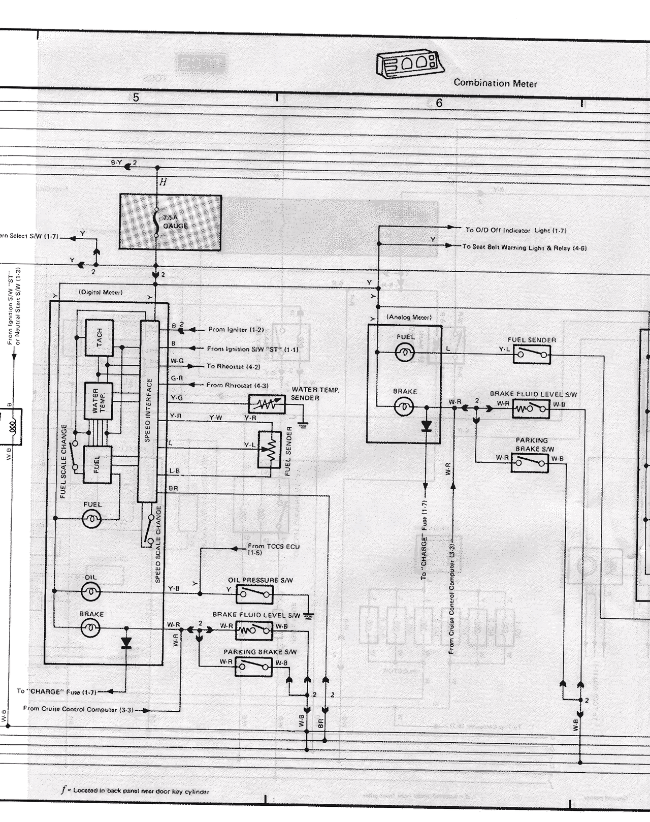 Electrical Wiring Diagrams — MK2 Supra Electrical Wiring Diagrams, page 9