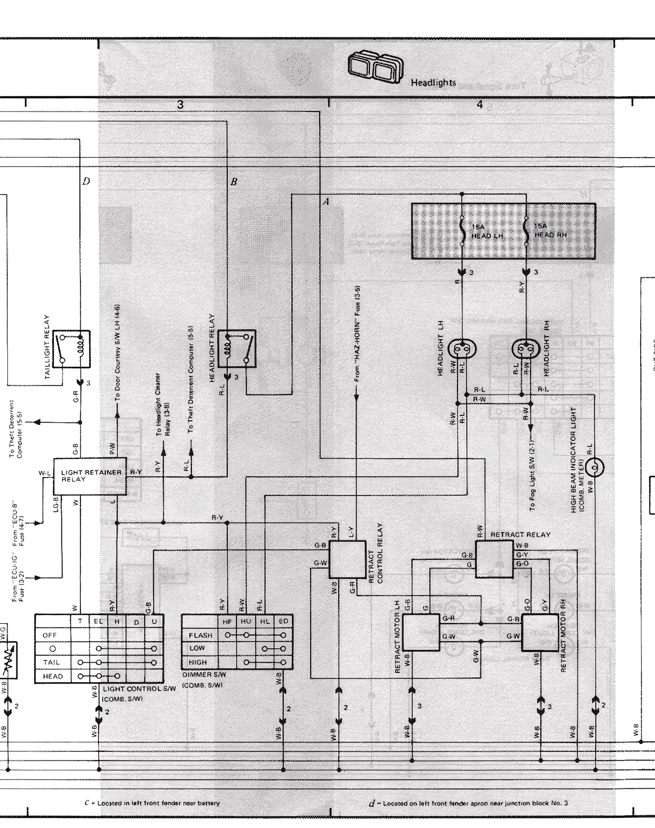 Electrical Wiring Diagrams — MK2 Supra Electrical Wiring Diagrams, page 16