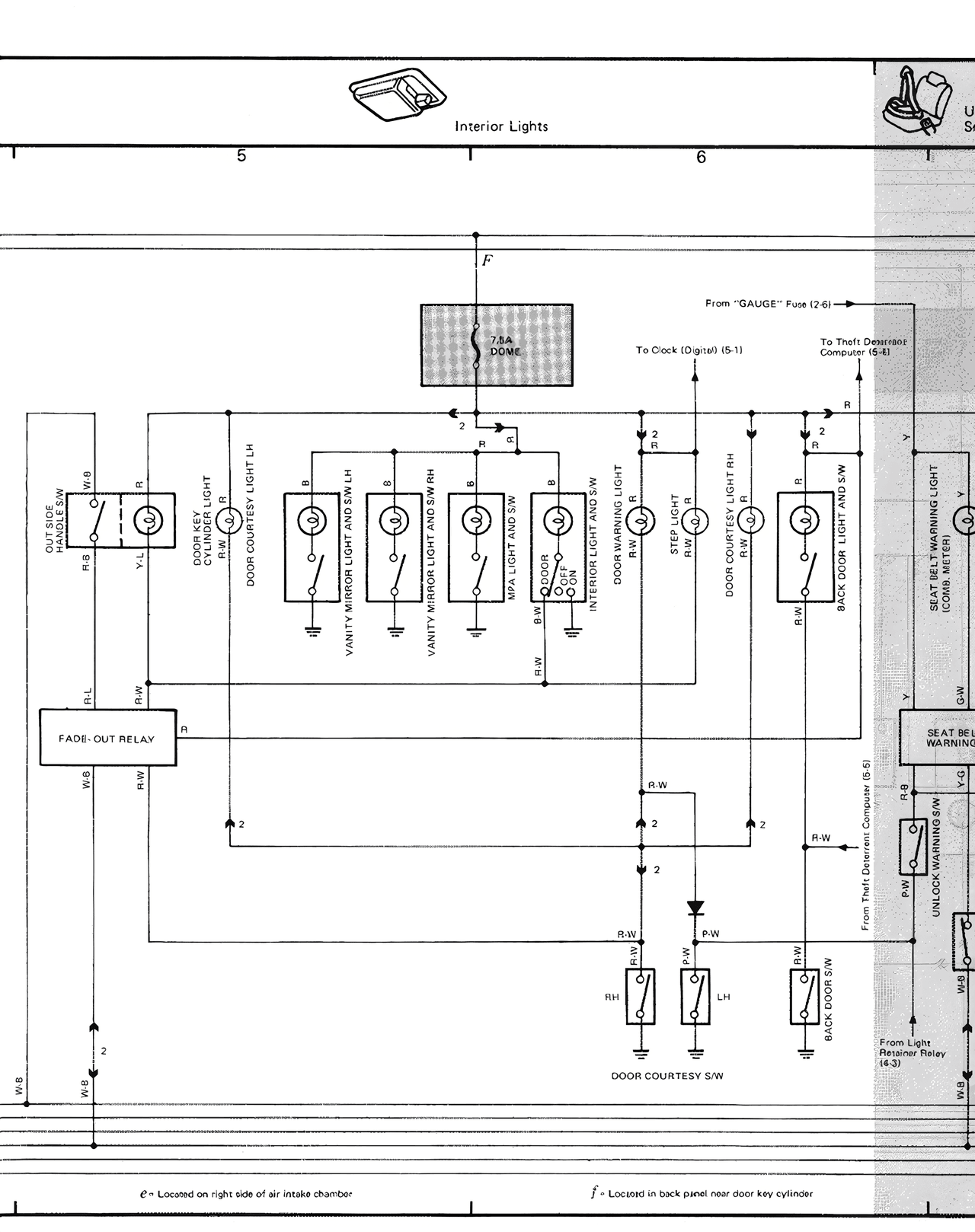 Electrical Wiring Diagrams — MK2 Supra Electrical Wiring Diagrams, page 17