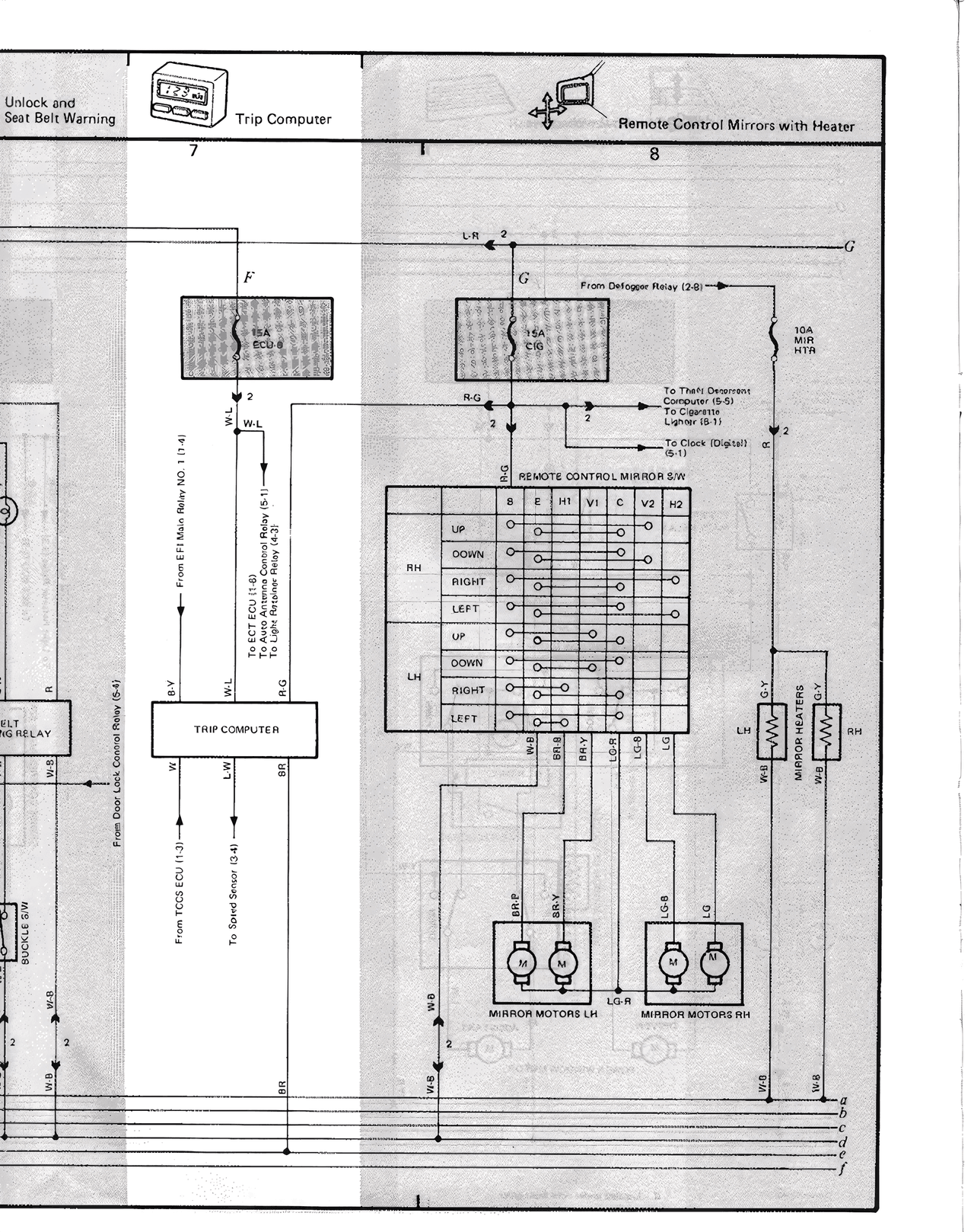 Electrical Wiring Diagrams — MK2 Supra Electrical Wiring Diagrams, page 18
