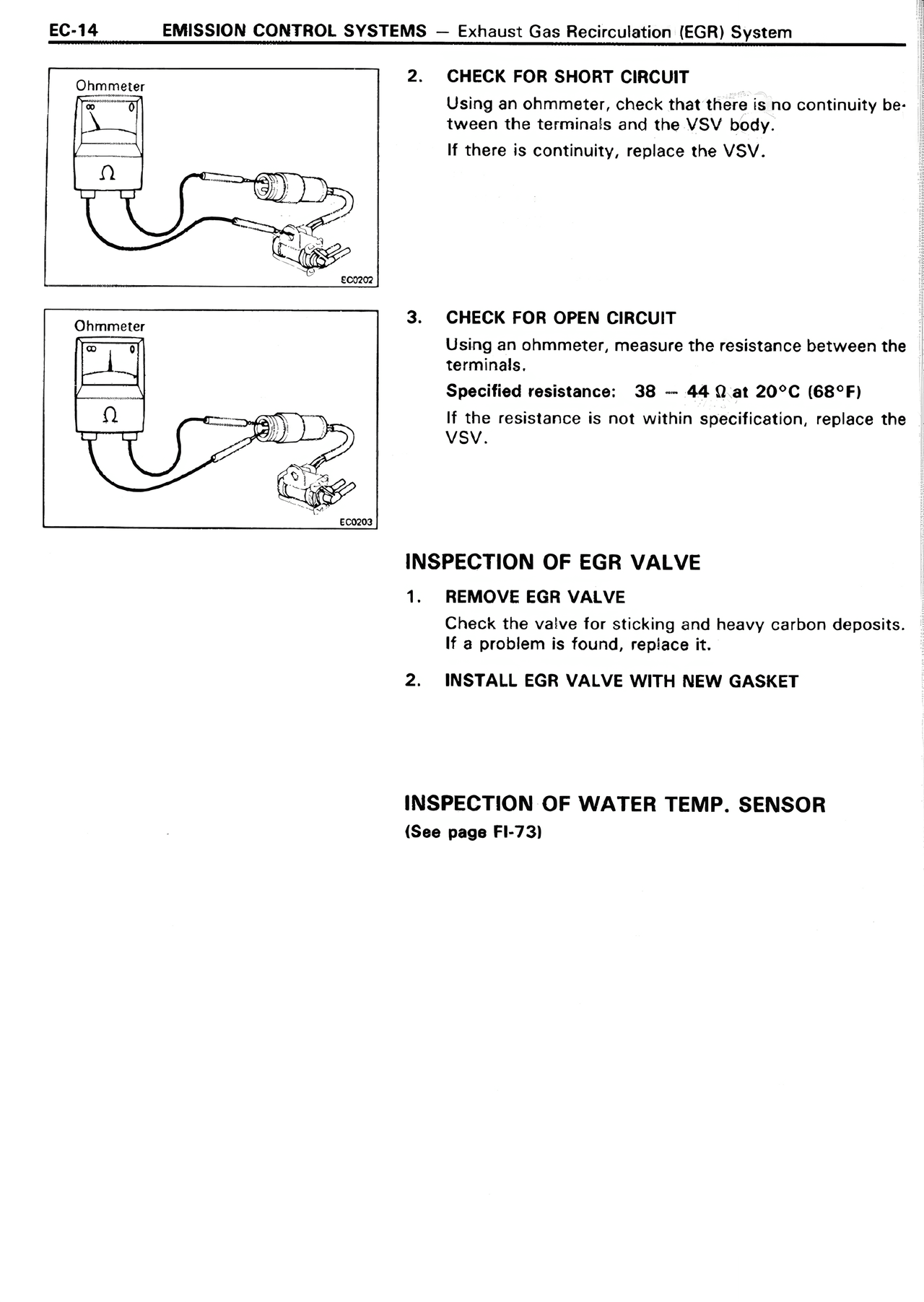 Emission Control Systems — MK2 Supra Emission Control Systems, page 14
