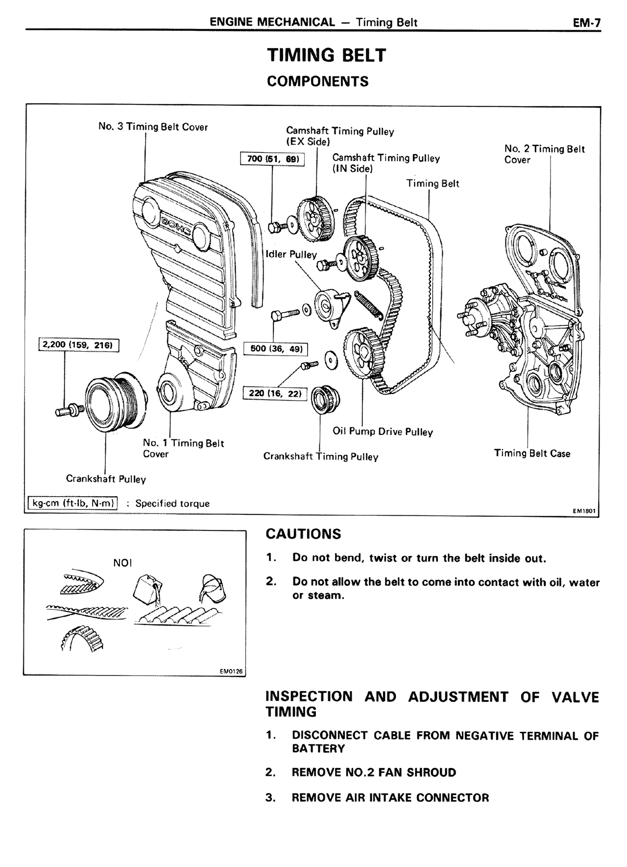 Timing Belt — MK2 Supra Engine Mechanical, page 7