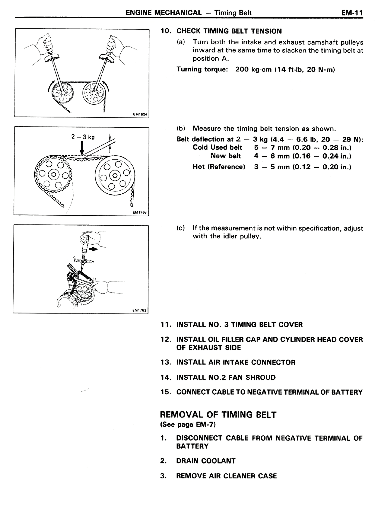 Engine Mechanical — MK2 Supra Engine Mechanical, page 11