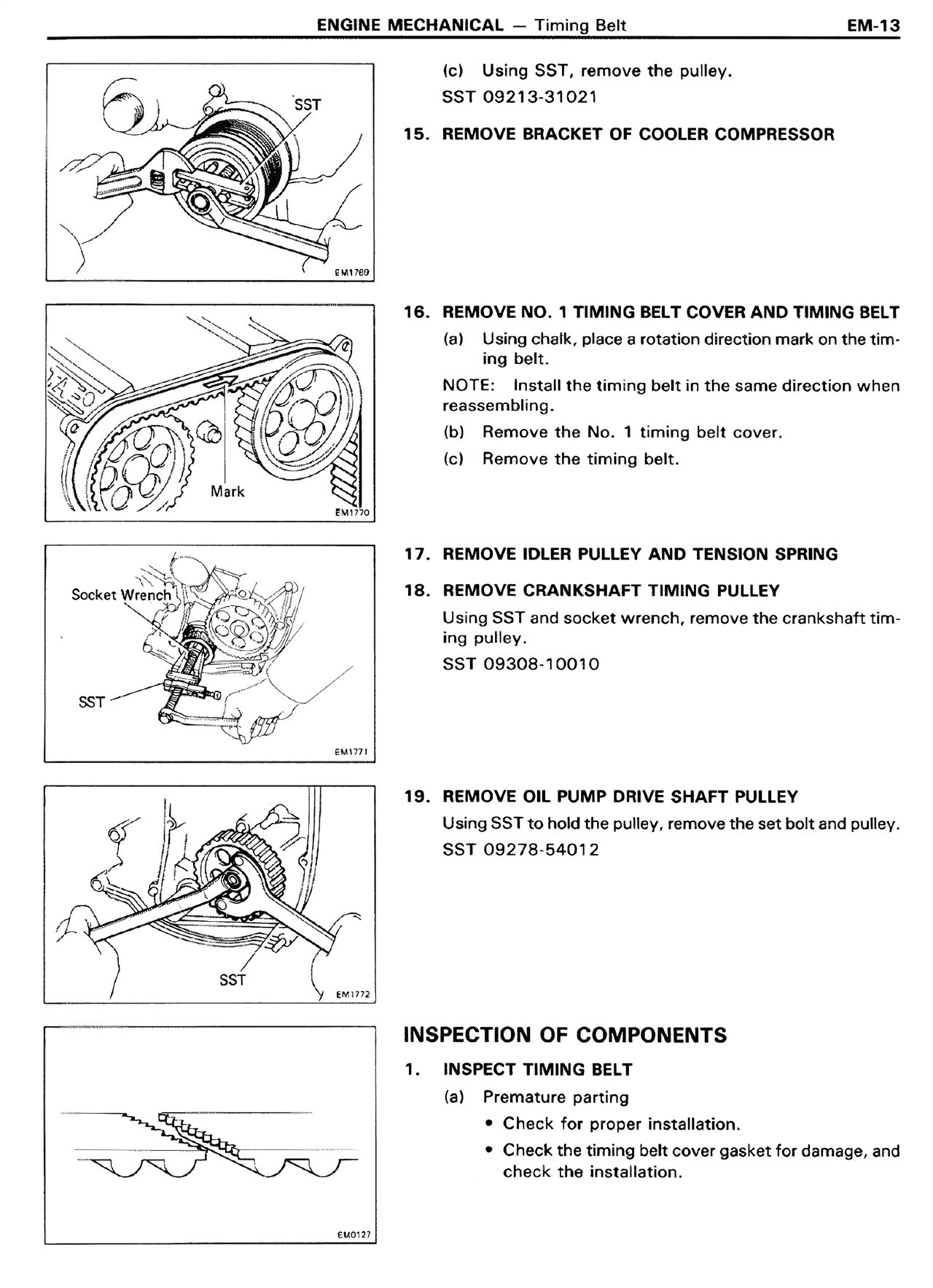 Engine Mechanical — MK2 Supra Engine Mechanical, page 13