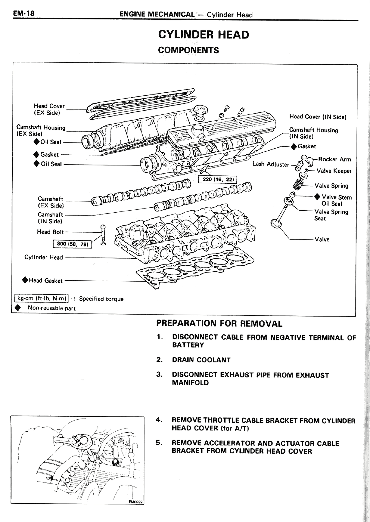 Cylinder Head — MK2 Supra Engine Mechanical, page 18