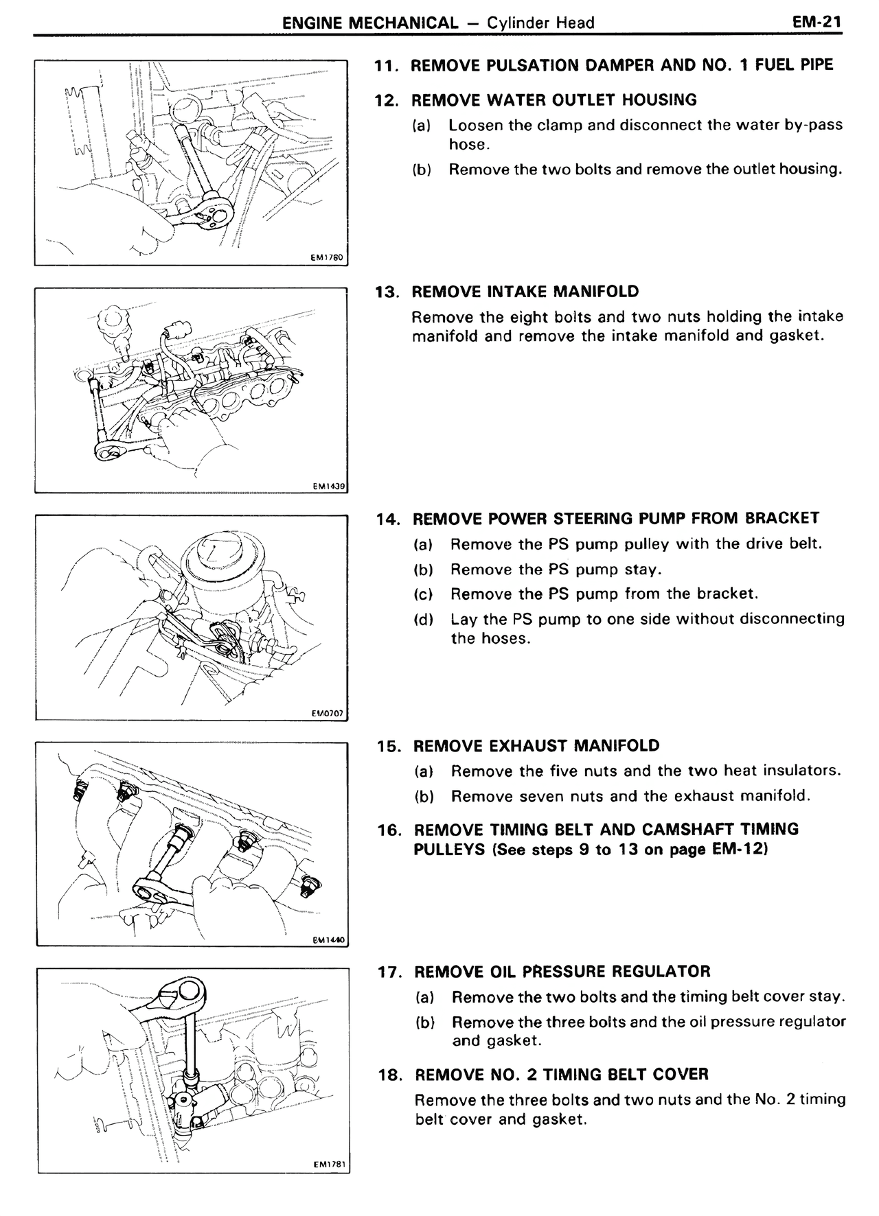 Engine Mechanical — MK2 Supra Engine Mechanical, page 21