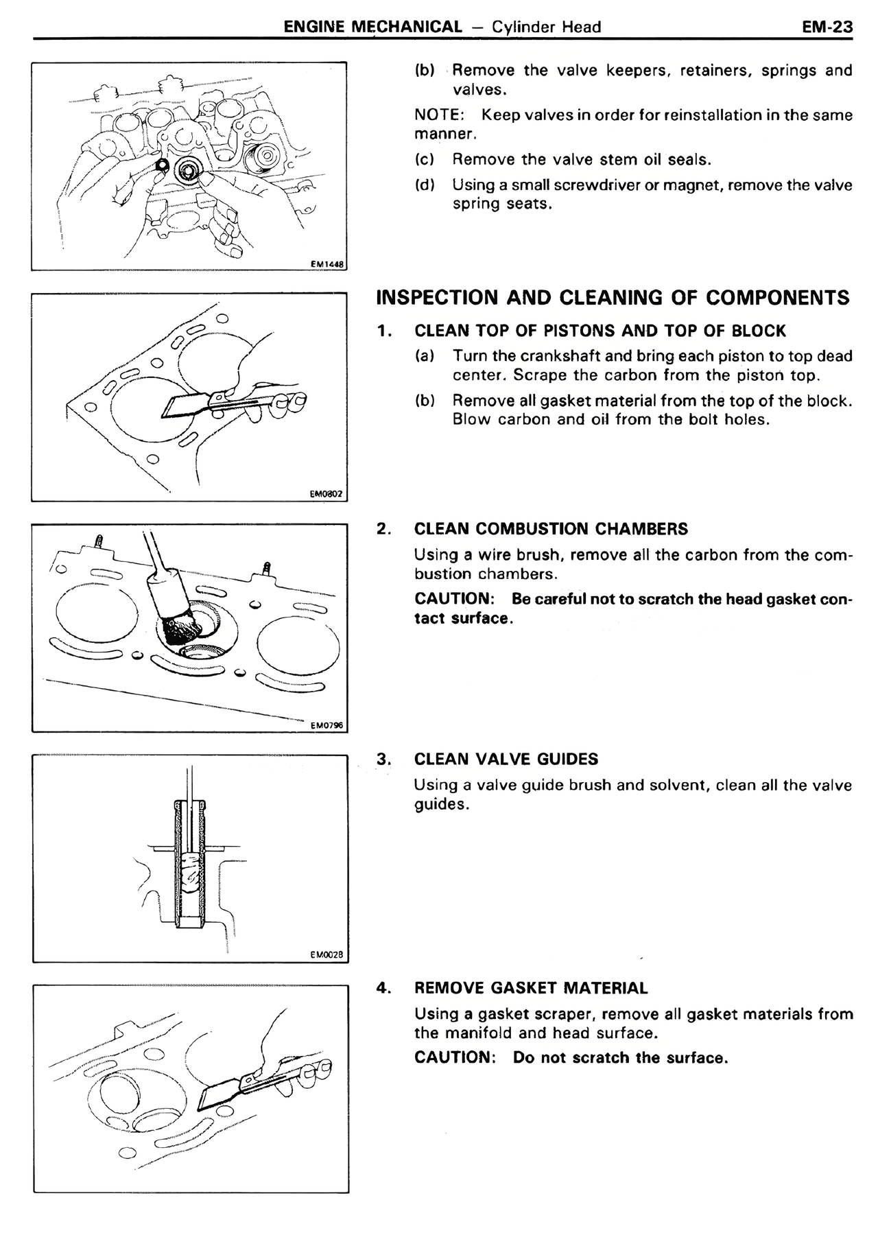 Engine Mechanical — MK2 Supra Engine Mechanical, page 23