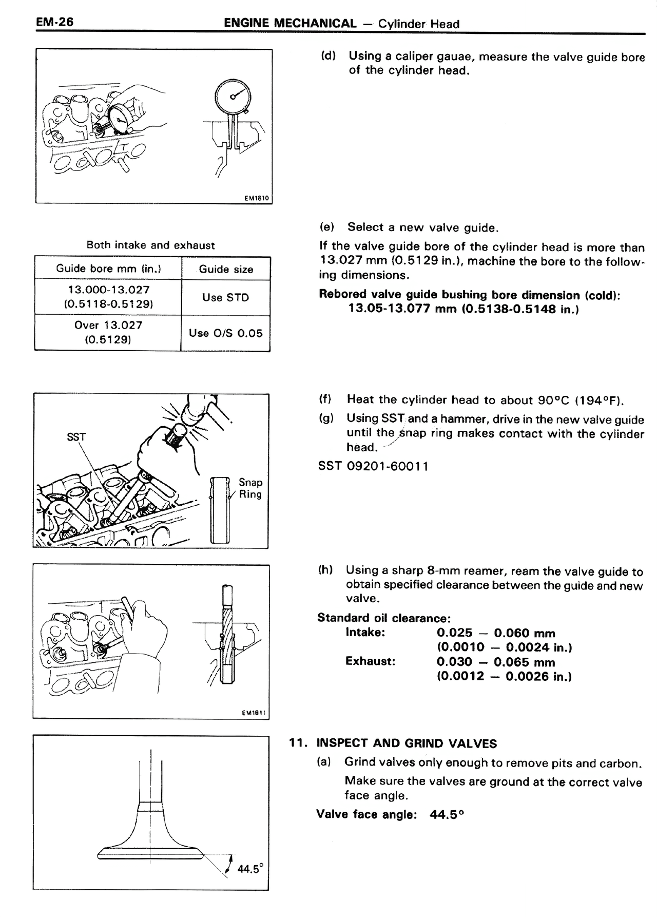 Engine Mechanical — MK2 Supra Engine Mechanical, page 26