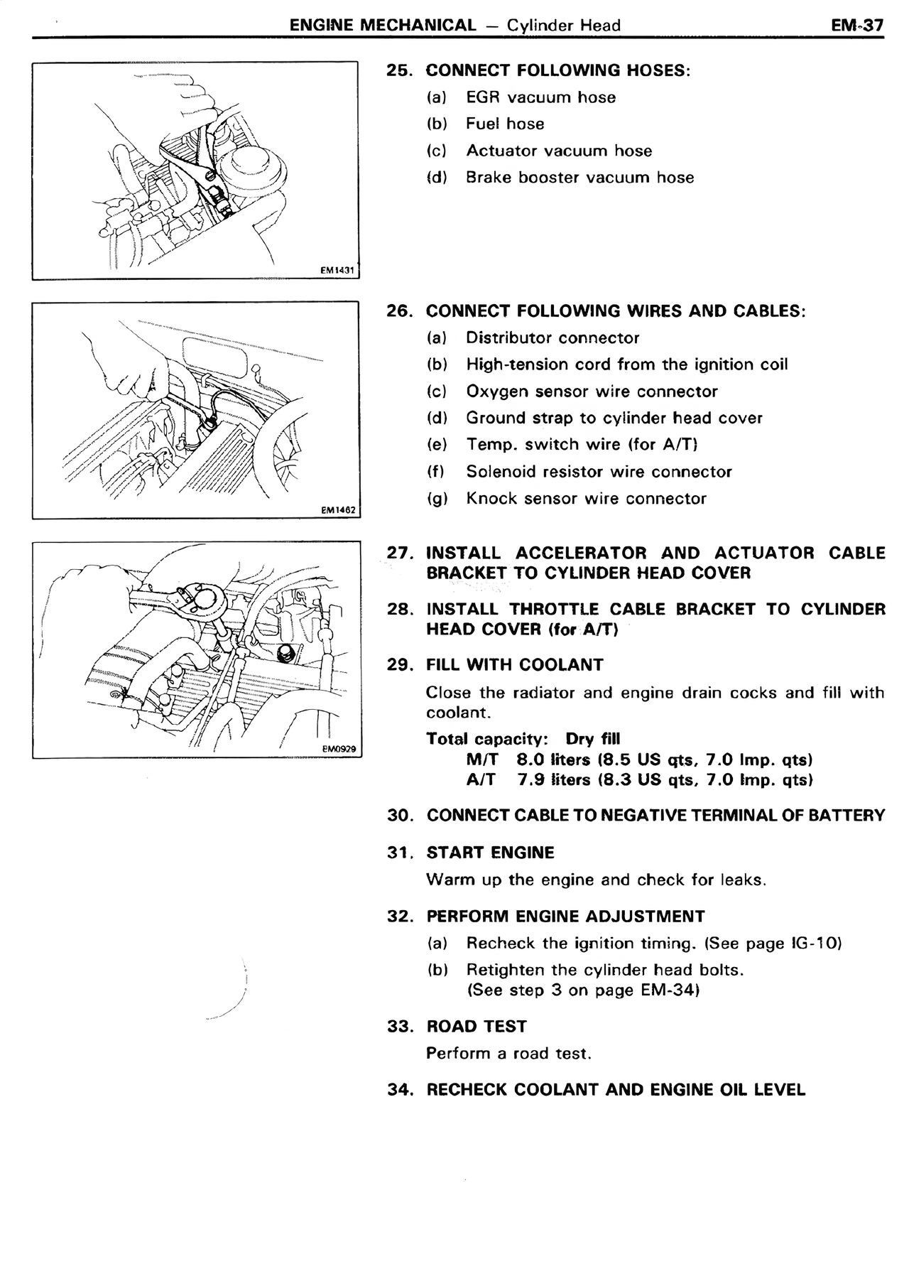 Engine Mechanical — MK2 Supra Engine Mechanical, page 37