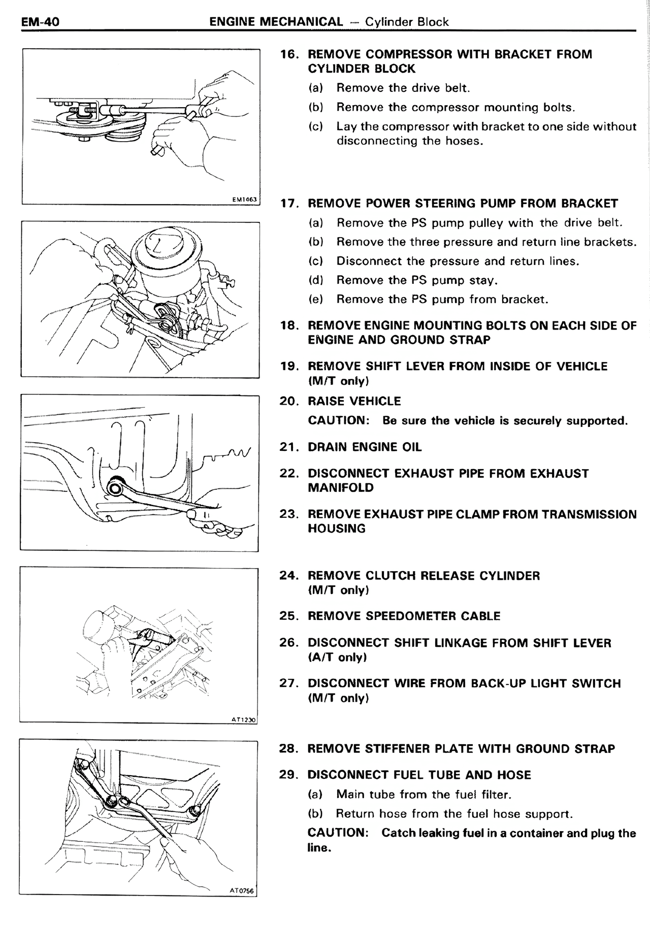 Engine Mechanical — MK2 Supra Engine Mechanical, page 40
